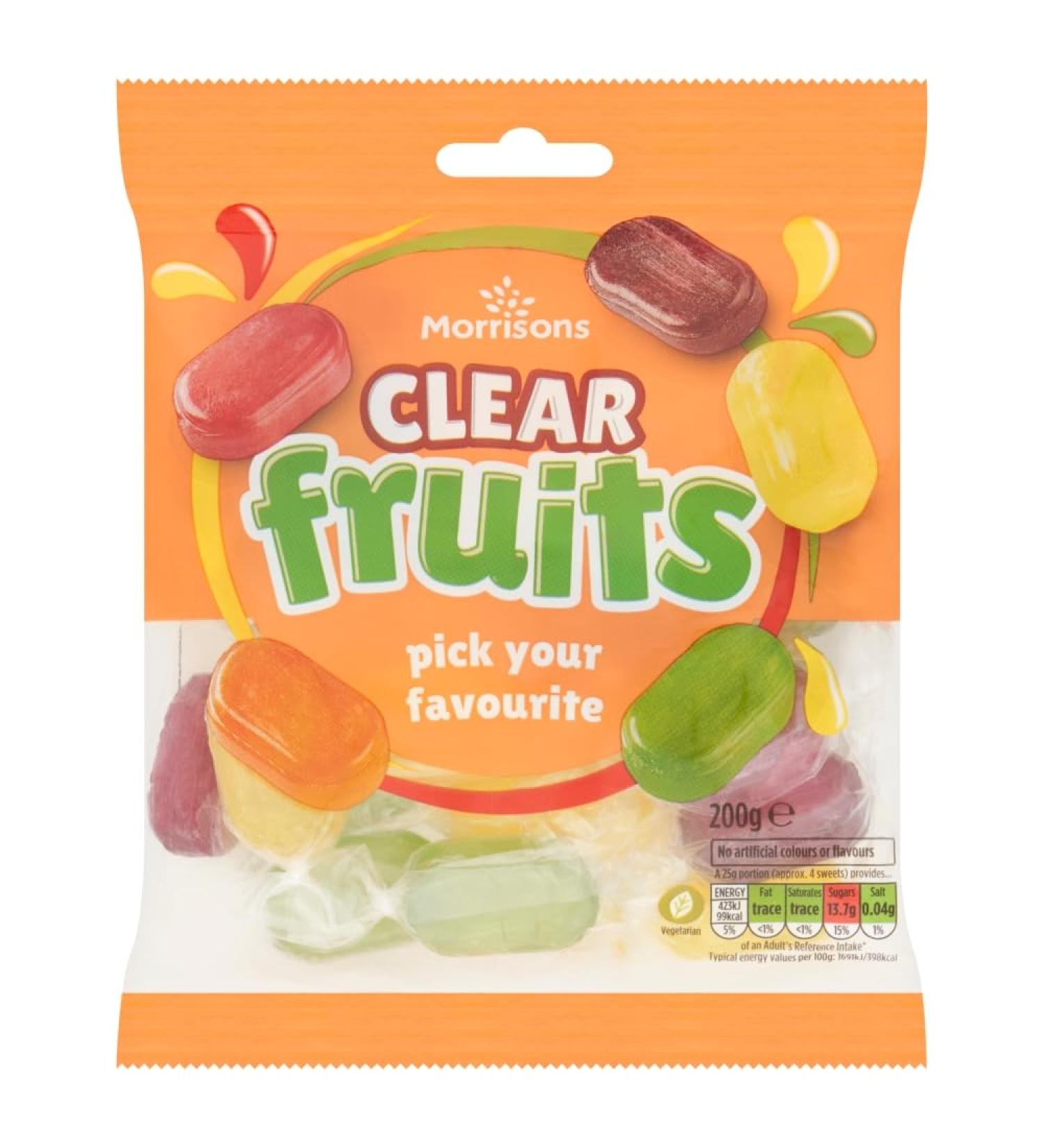 Morrisons Morrisons Light fruits 200 g