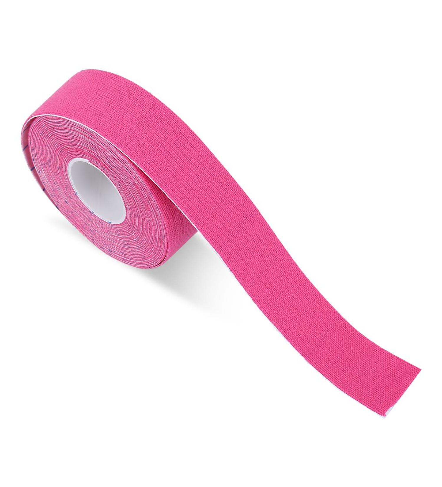 Sports Muscle Tape Muscle Tape Pink 5m Length Cotton for Knees for Shoulders - Buy Online on GoSupps.com