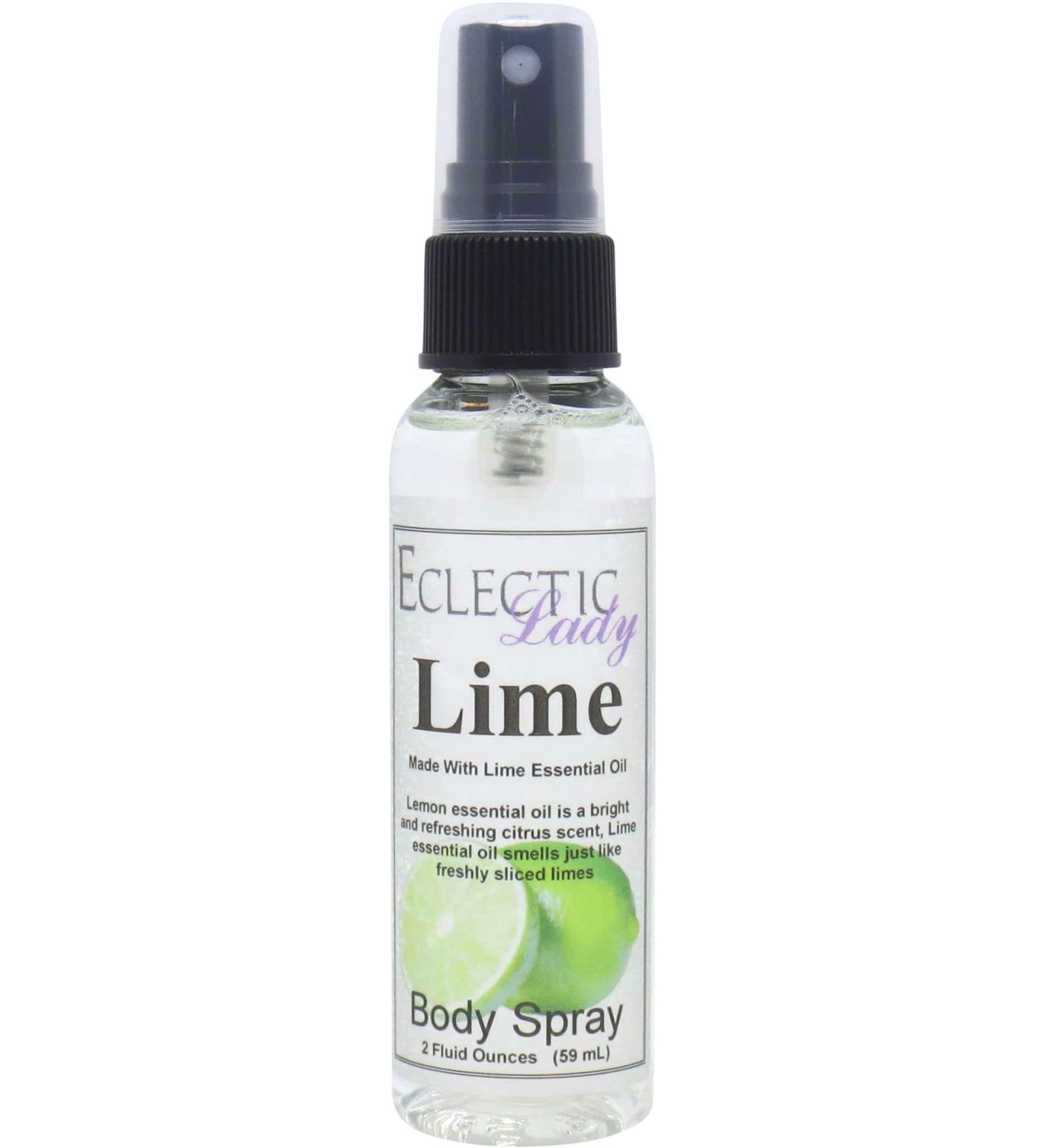 Lime Essential Oil Body Spray 2 ounces Body Mist for Women with Clean Light & Gentle Fragrance Long Lasting Perfume with Comforting Scent for Men & Women Cologne with Soft Subtle Aroma For Daily 2 Fluid Ounces - Buy Online on GoSupps.com