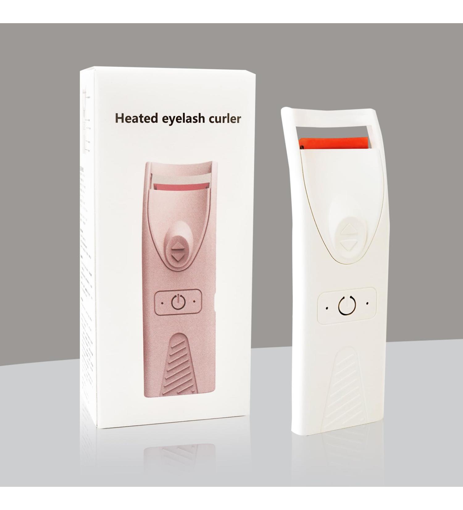 Buy USB Rechargeable Heated Eyelash Curler - Quick Heating Long Lasting Curls & Perfect Gift for Women - Buy Online on GoSupps.com