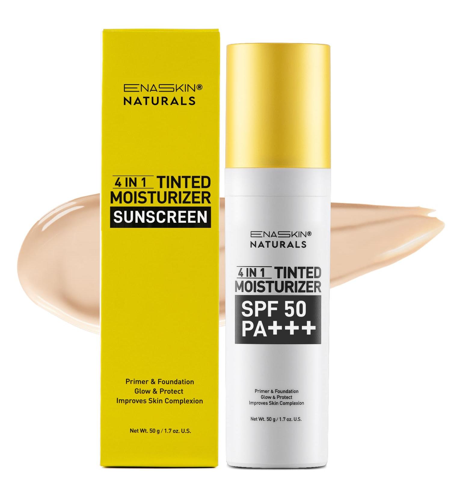 Enaskin Naturals Universal BB Cream - Tinted Moisturizer for Mature Skin | Oil-Free Sheer Coverage | 1.7 oz - International Shipping Available - Buy Online on GoSupps.com