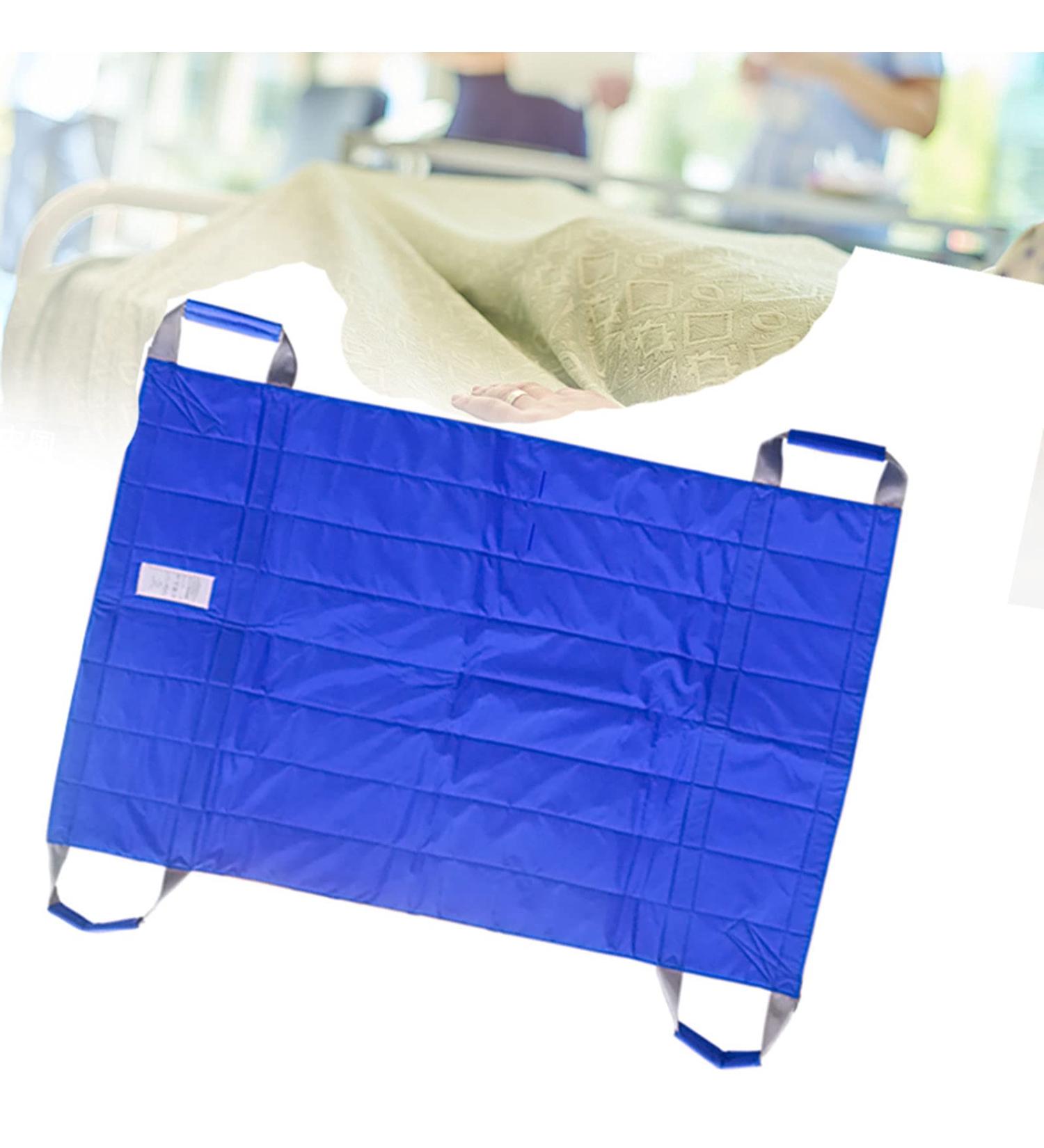 Positioning Pad with Handles - Sliding Move Pad for Bedridden Care - Support Caregivers in Lifting & Transferring Disabled Individuals - Ideal for KR Blue - Buy Online on GoSupps.com