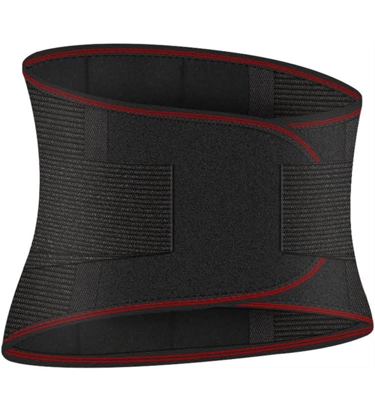 Self-Heating Back Brace for Lower Back Pain Relief | Magnetic Therapy Lumbar Support Belt for Herniated Disc Sciatica & Scoliosis | X-Large Black - Buy Online on GoSupps.com