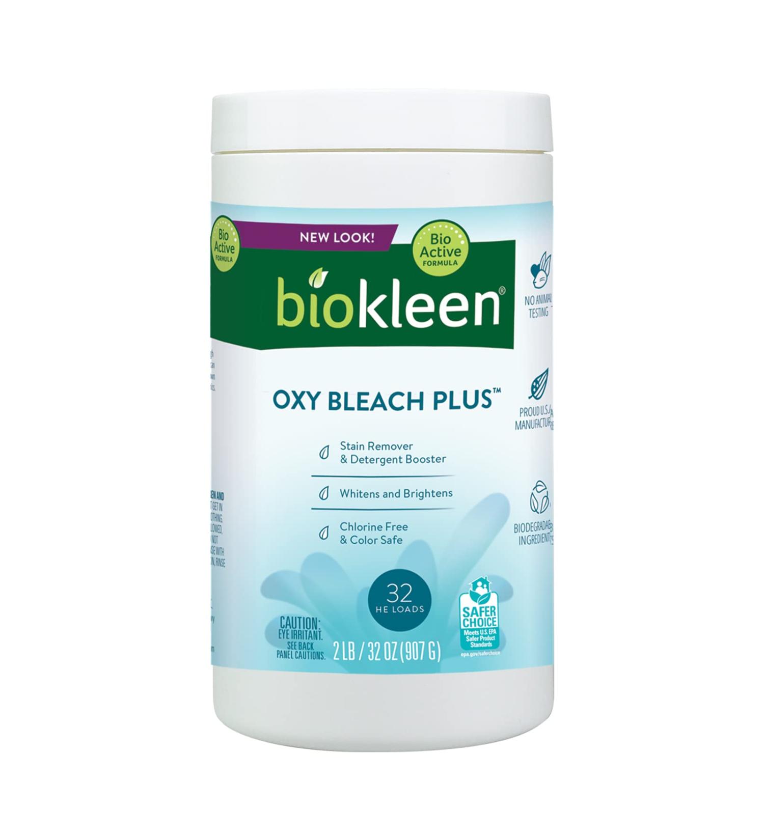 Biokleen Oxygen Bleach Plus 32 oz - Powerful Eco-Friendly Cleaner - Buy Online on GoSupps.com