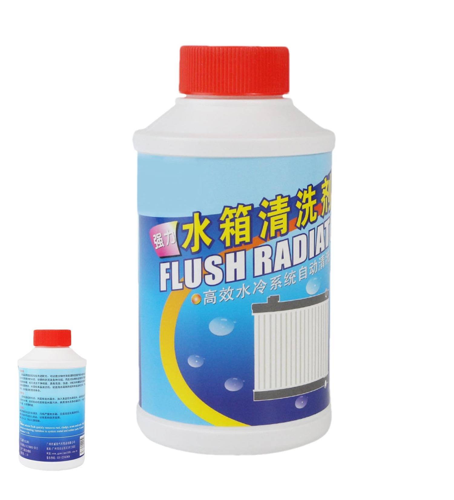 Radiator Flush And Cleaner | 350ml Cooling System Cleaner - Radiator Cleaning Fluid 350ml Car Cleaner for Auto Cooling System Rust Scale - Buy Online on GoSupps.com