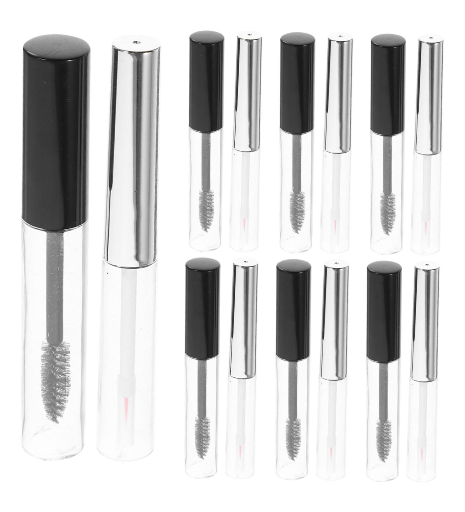 Healvian 4 Sets Mascara Tube Mascara Clear Eyelash Mascara Clear Lash Empty Mascara Bottle Refillable Plastic - Buy Online on GoSupps.com