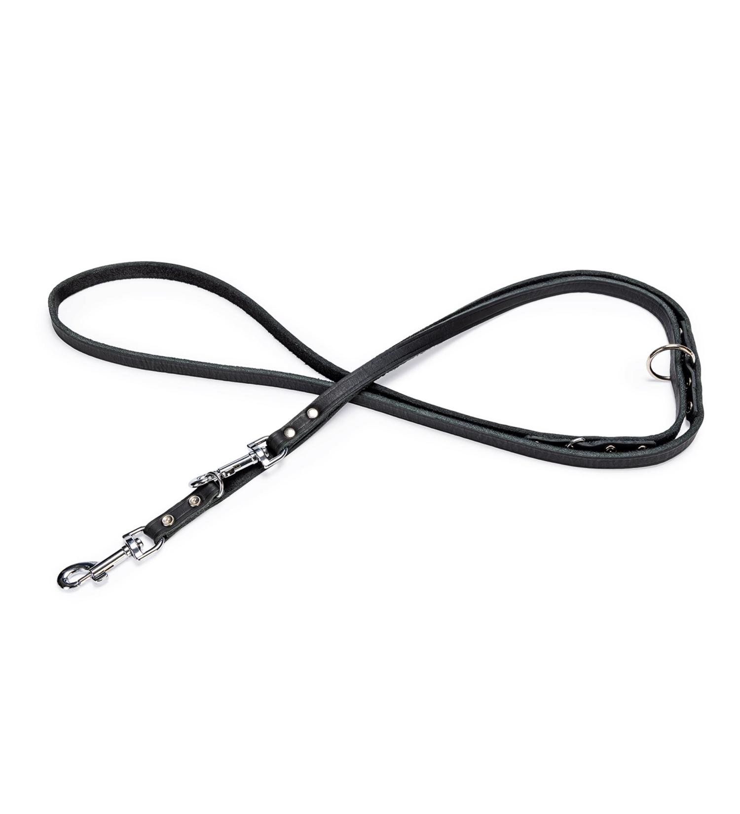 Karlie Leash Rondo riveted L: 200 cm W: 12 mm black Leash Rondo riveted Black 200X1 2X0 3