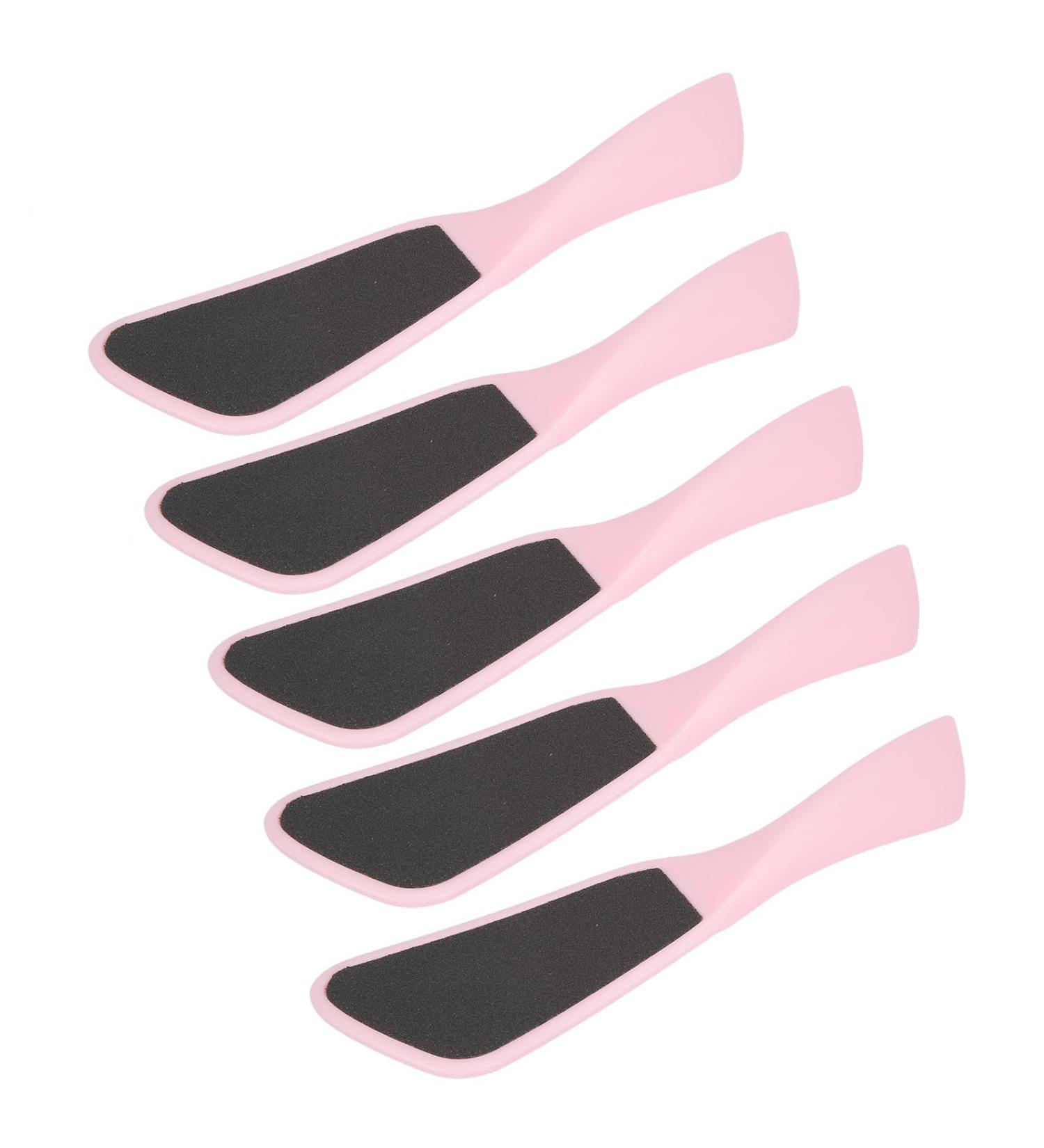 Professional Pedicure Foot File Double Sided Scrub Removes Dead Skin Coarse and Fine Scrub Comfortable Handle 5PCS Foot Care for Soft and Tender Feet - Buy Online on GoSupps.com