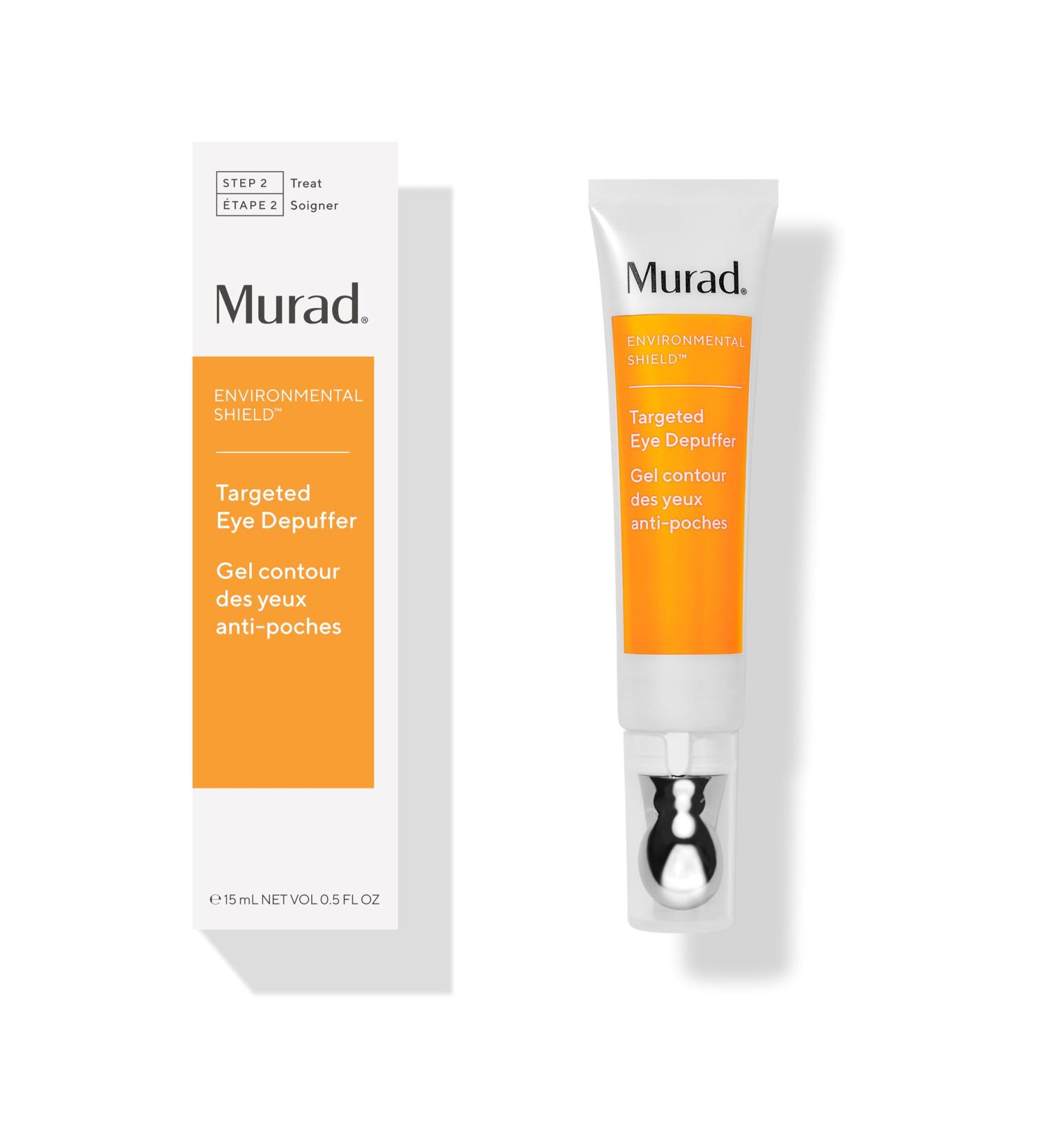 Murad Targeted Eye Depuffer - Best Anti-Aging Eye Cream to Brighten & Firm Under-Eyes | Ginseng Lily & Caffeine | 0.5 FL OZ - Buy Online on GoSupps.com