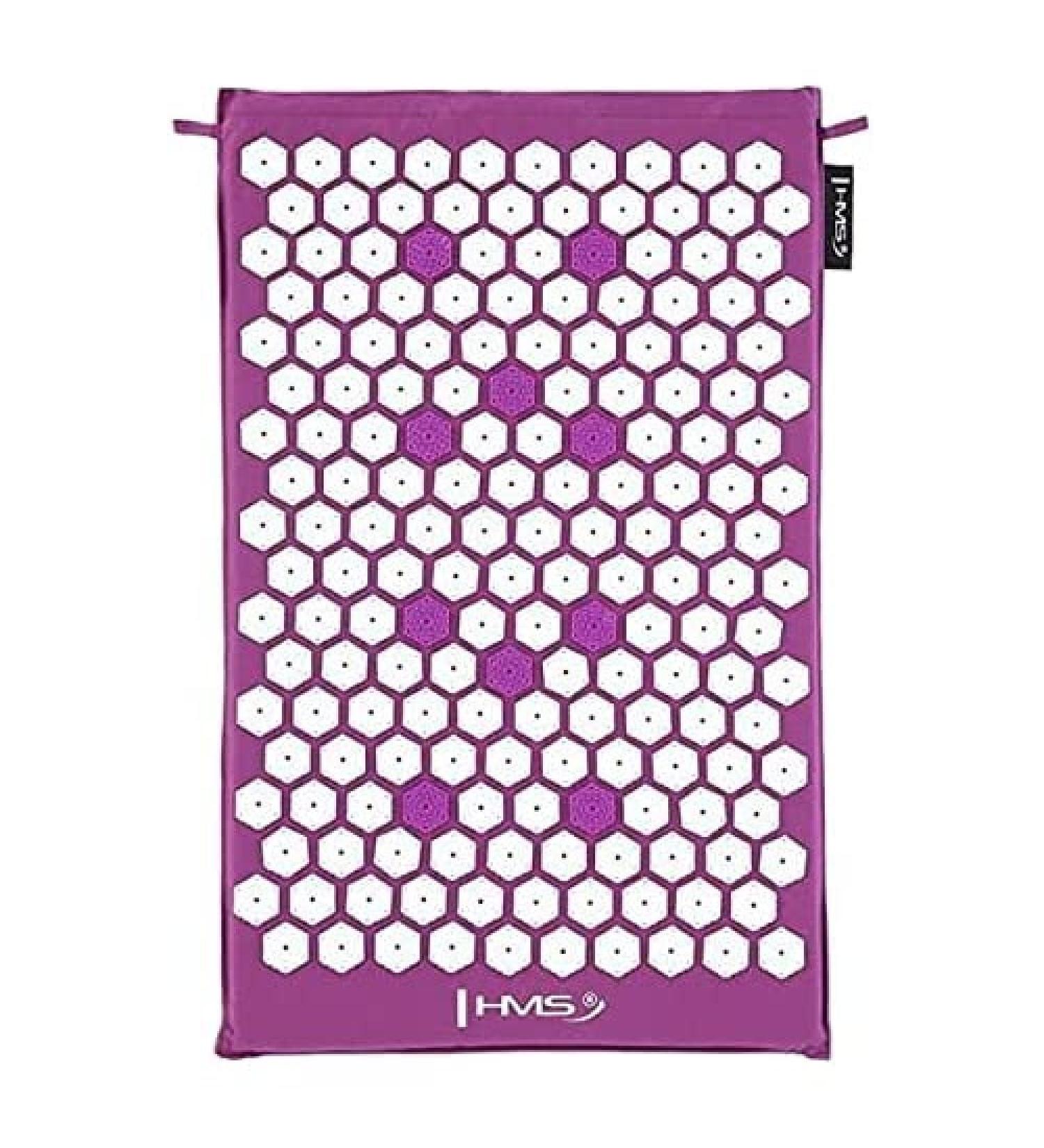 HMS Unisex Adult AKM09 Acupressure Mat mauve 66 x 41 cm