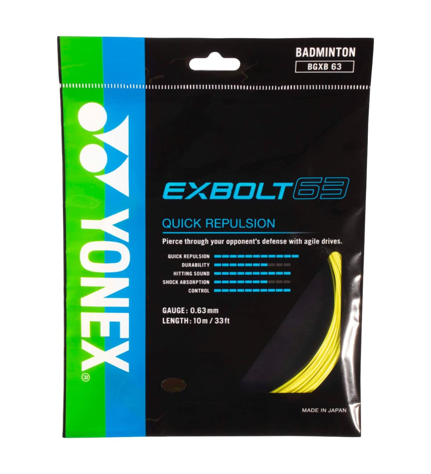 Yonex Exbolt 10m set yellow