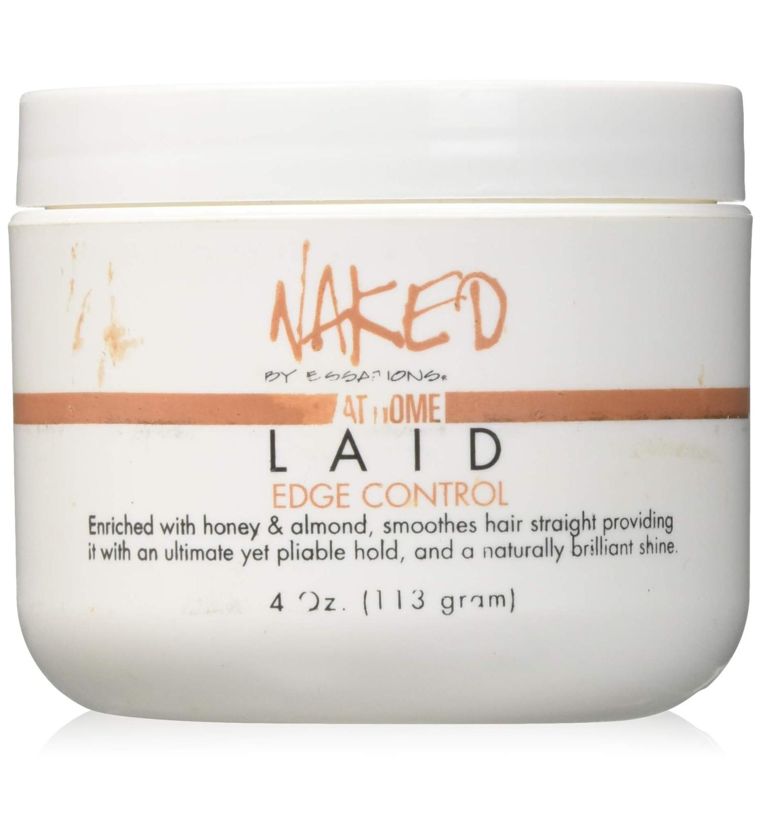 Naked by Essations Laid Edge Control 4oz - Ultimate Hair Styling Solution - Buy Online on GoSupps.com