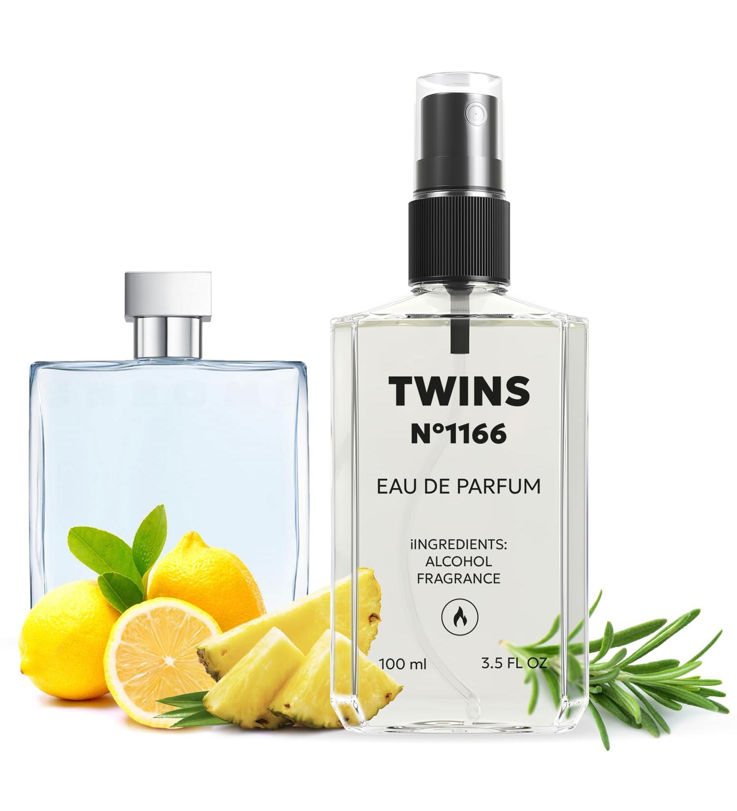 TWINS Impression of Chrome | Perfume for Men Eau de Parfum | No.1166 | 3.4 Fl Oz / 100 ml Chrome Impression - Buy Online on GoSupps.com
