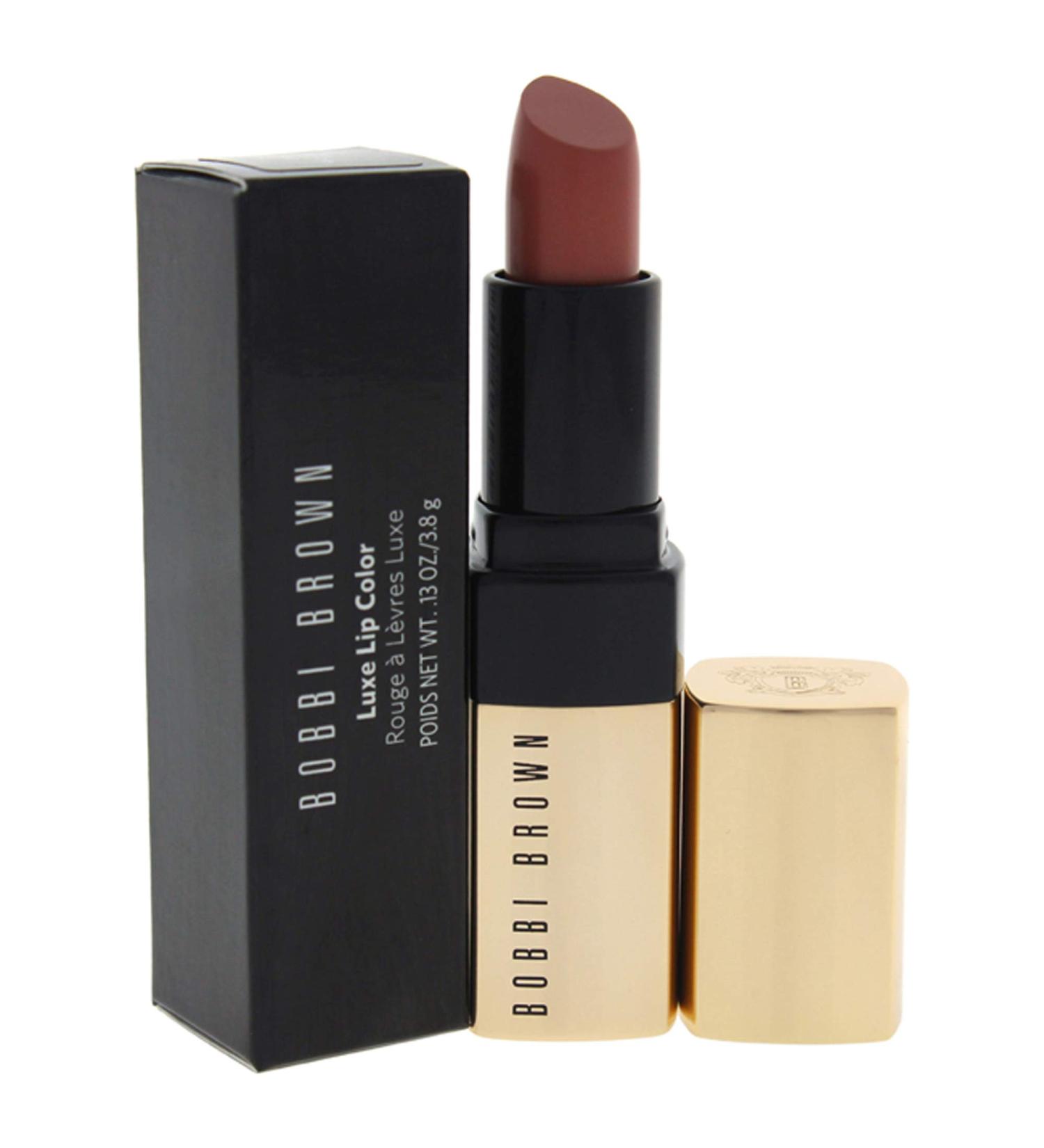 Bobbi Brown Luxe Lip Color Lipstick- Almost Bare 3- .13oz / 3.8g Nude 0.13 Ounce