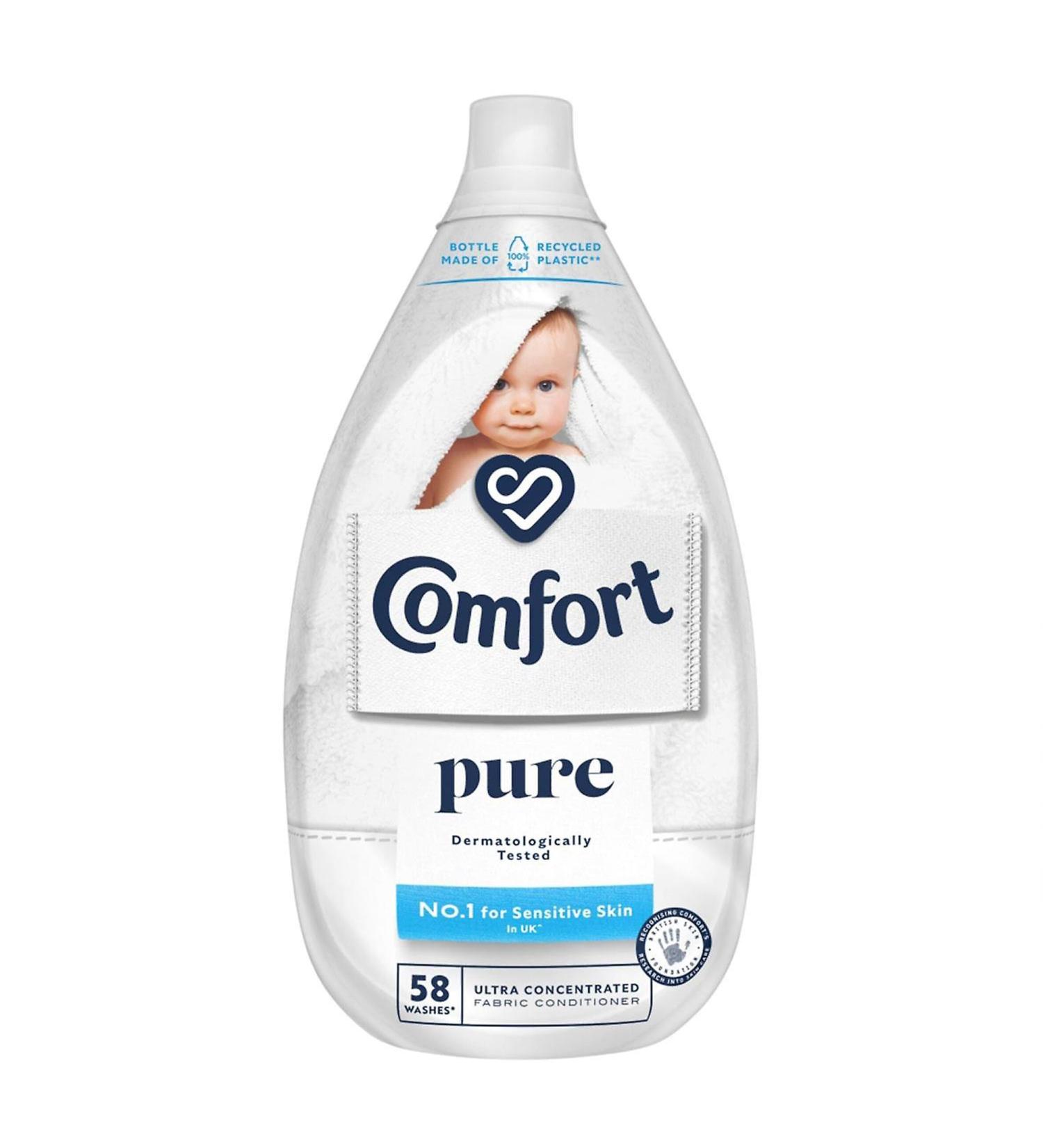 Comfort Pure Ultra Concentrated Fabric Conditioner 58 Washes 870ml - Buy Online on GoSupps.com