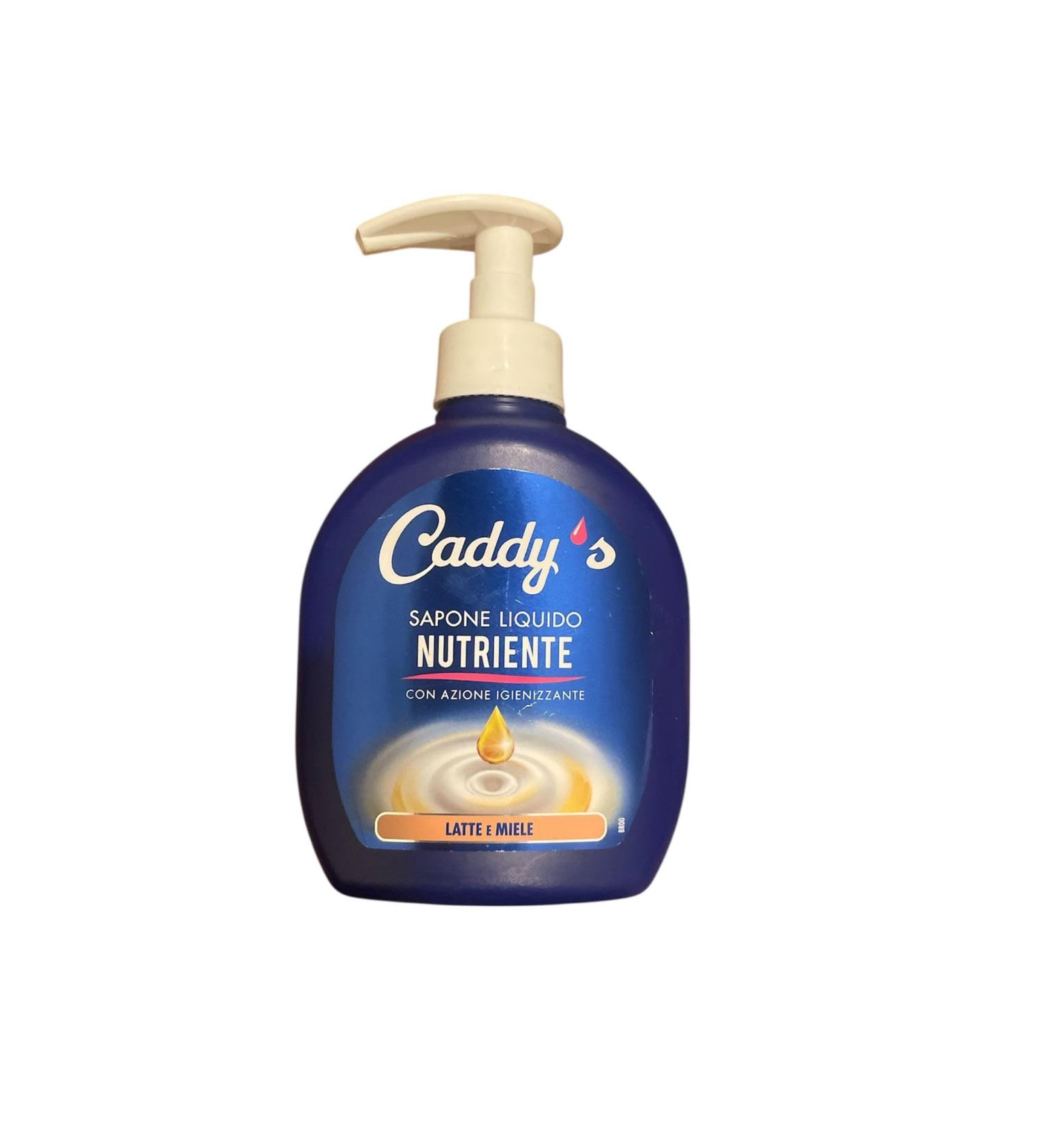 Caddy's Nutriente Liquid Hand Soap with Milk and Honey Nourishing Formula Sanitizing Action 300ml