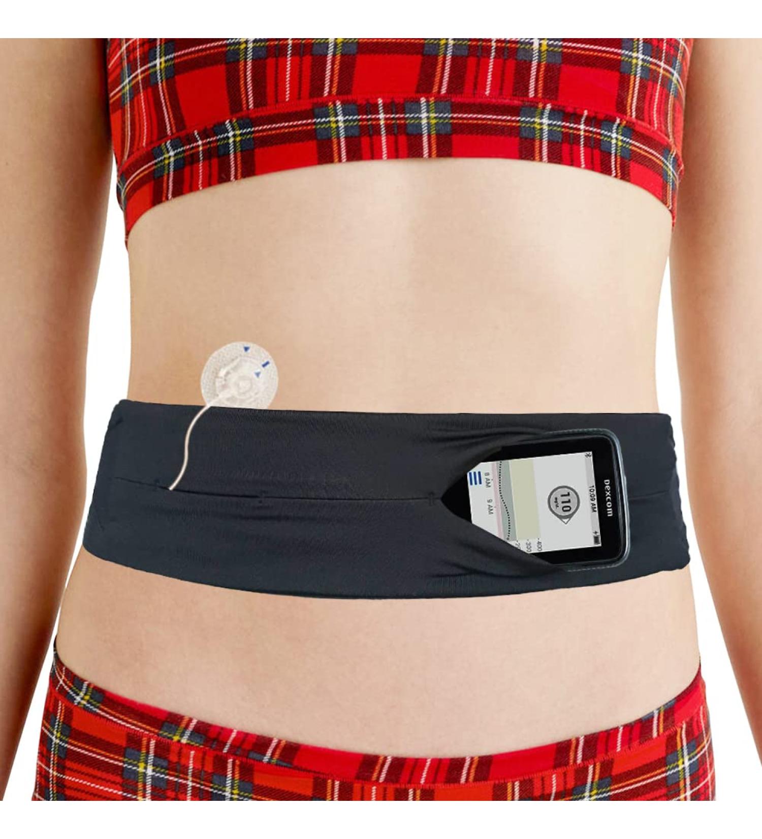 Adjustable Kids Insulin Pump Belt - Diabetic T1D Band Pouch for Boys & Girls - Comfortable & Discreet Holder - Small Size - Buy Online on GoSupps.com