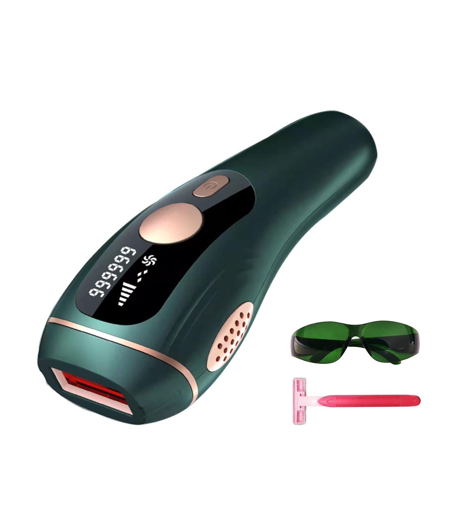 Enthsush IPL Laser Hair Removal for Women and Men - At-Home Permanent Hair Remover 999,000 Flashes - Painless Facial, Armpits, Legs, Arms, Bikini Line Epilator - Buy Online on GoSupps.com