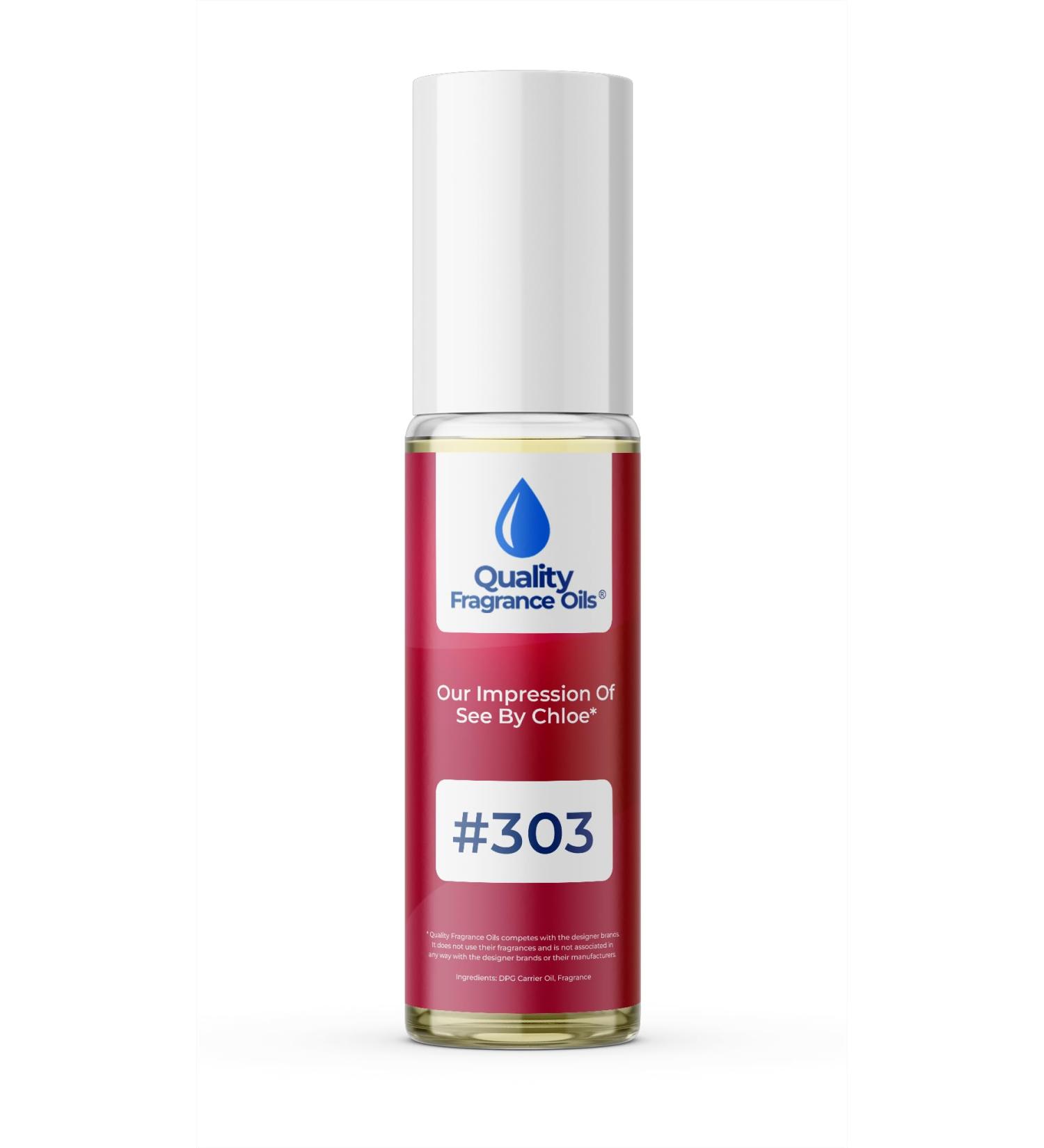Quality Fragrance Oils' Impression #303 Inspired by See By Chloe (10ml Roll On) See By Chloe Impression #303 0.34 Fl Oz (Pack of 1) - Buy Online on GoSupps.com