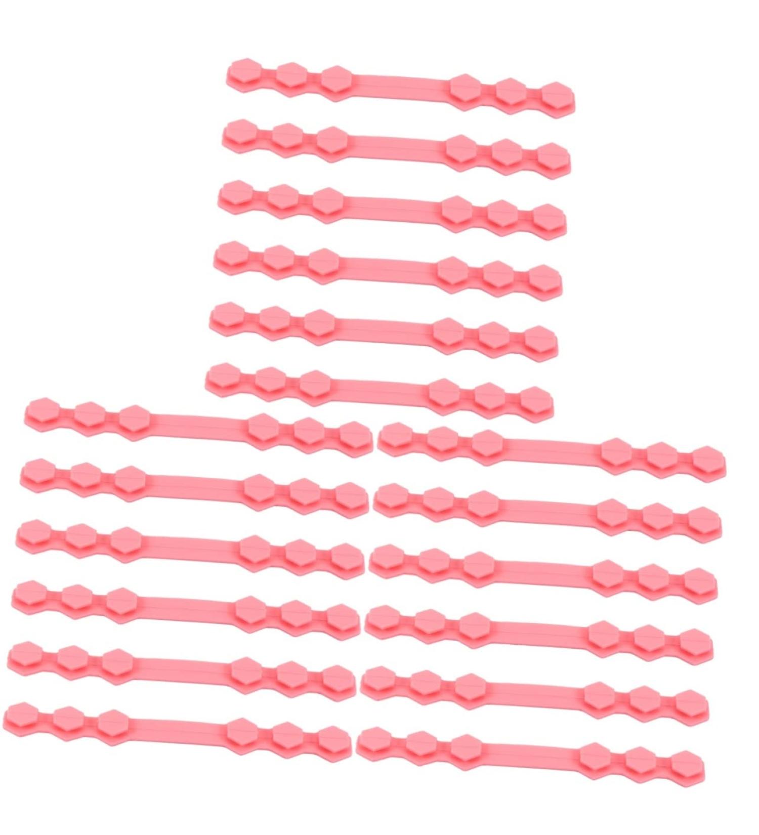 Coheali 30-Piece Masking Hooks & Ear Handles - Adjustable Silicone Mask Extenders for Comfortable Face Protection - Buy Online on GoSupps.com