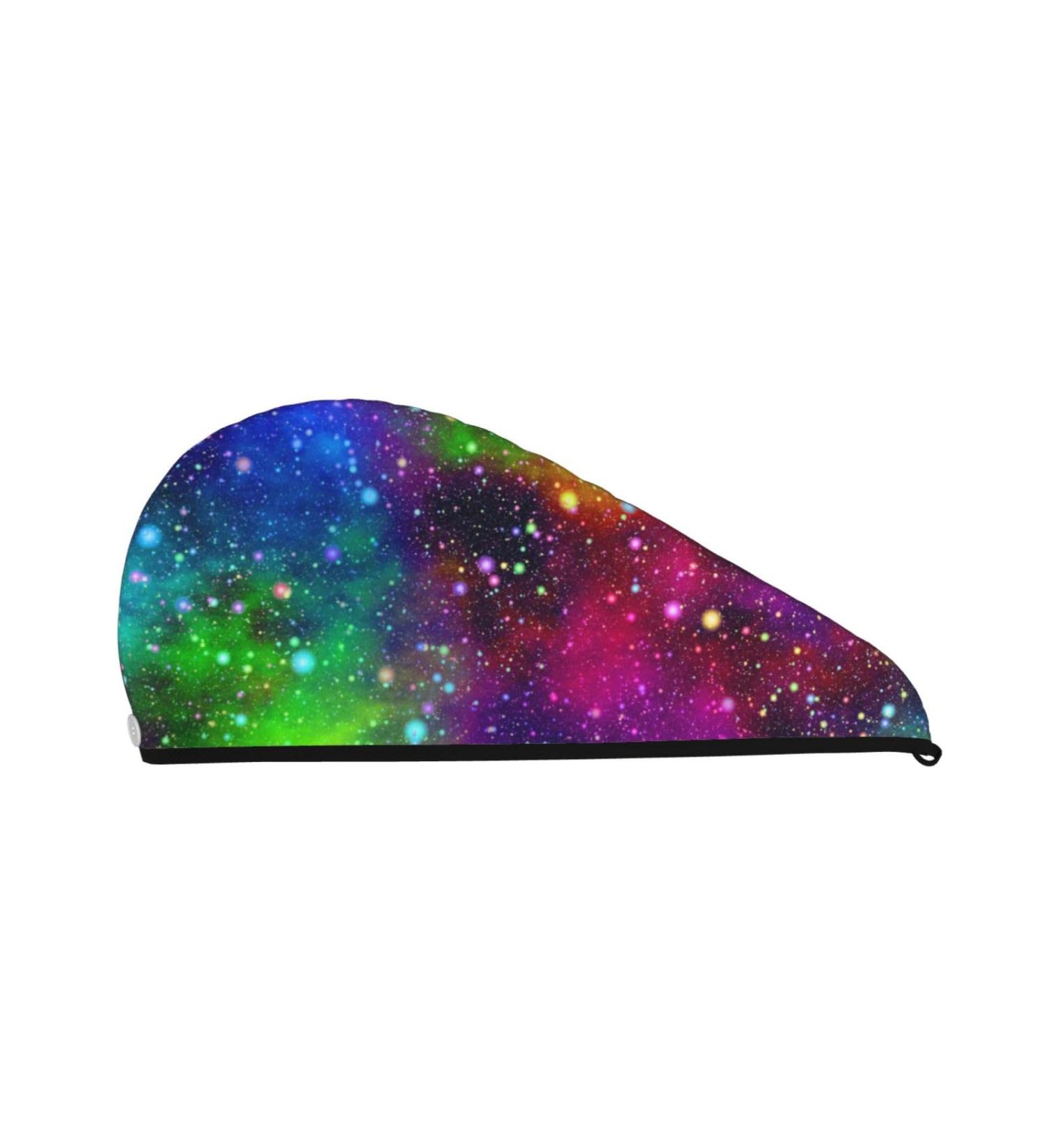 Bright Universe Microfiber Hair Towel - Super Absorbent Coral Velvet Wrap for Long Curly & Thick Hair - Quick Dry Hair Cap for Women - Buy Online on GoSupps.com