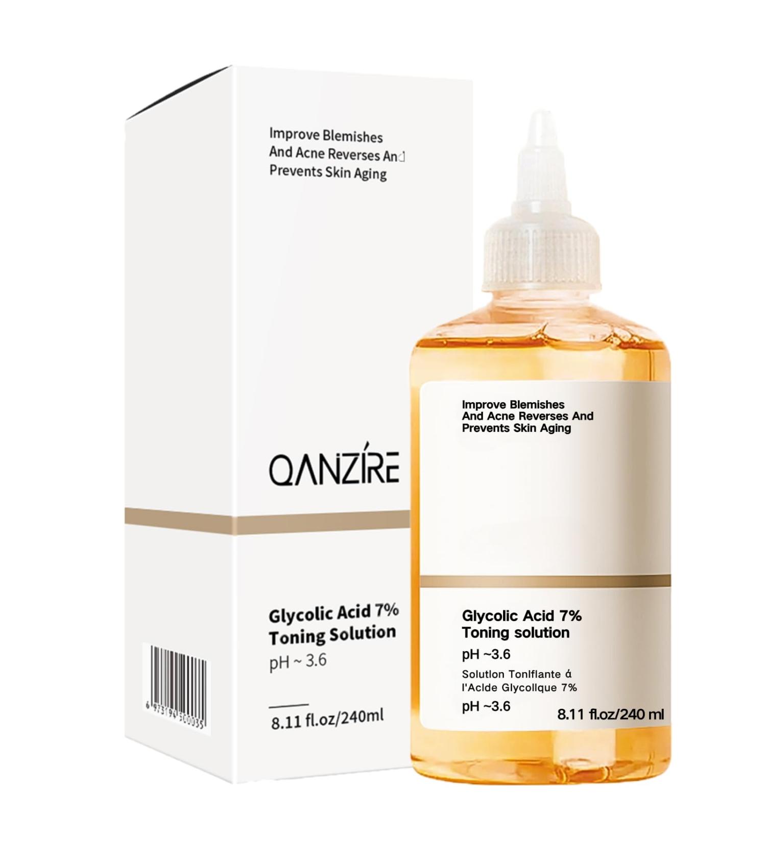 Glycolic Acid Toner Glycolic Acid 7% Toning Solution 240ml Glycolic Acid Toning Resurfacing Solution Glycolic Acid Serum Hydrating Toner for Blemishes And Acne Glycolic Acid 7% Exfoliating Toner - Buy Online on GoSupps.com