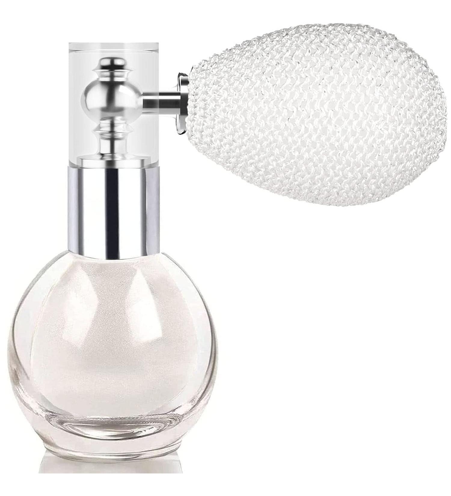 Shimmer and Shine with Pearl White Body Glitter Spray for Hair, Face, and Nails - Makeup Highlighter Powder with High Gloss Sparkle - Buy Online on GoSupps.com