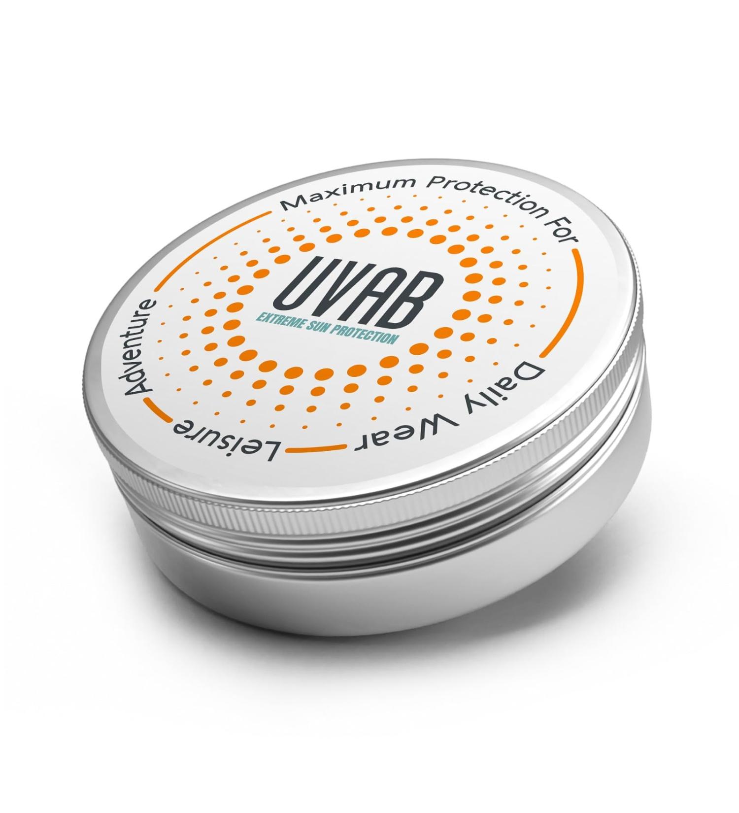 2X UVAB Zinc Face Sunblock Opaque white 15ml travel size jar for sun protection in extreme conditions Perfect for skiing climbing beach and leisure activities Zinc Oxide Face Sunblock 30 g Pack of 1 - Buy Online on GoSupps.com