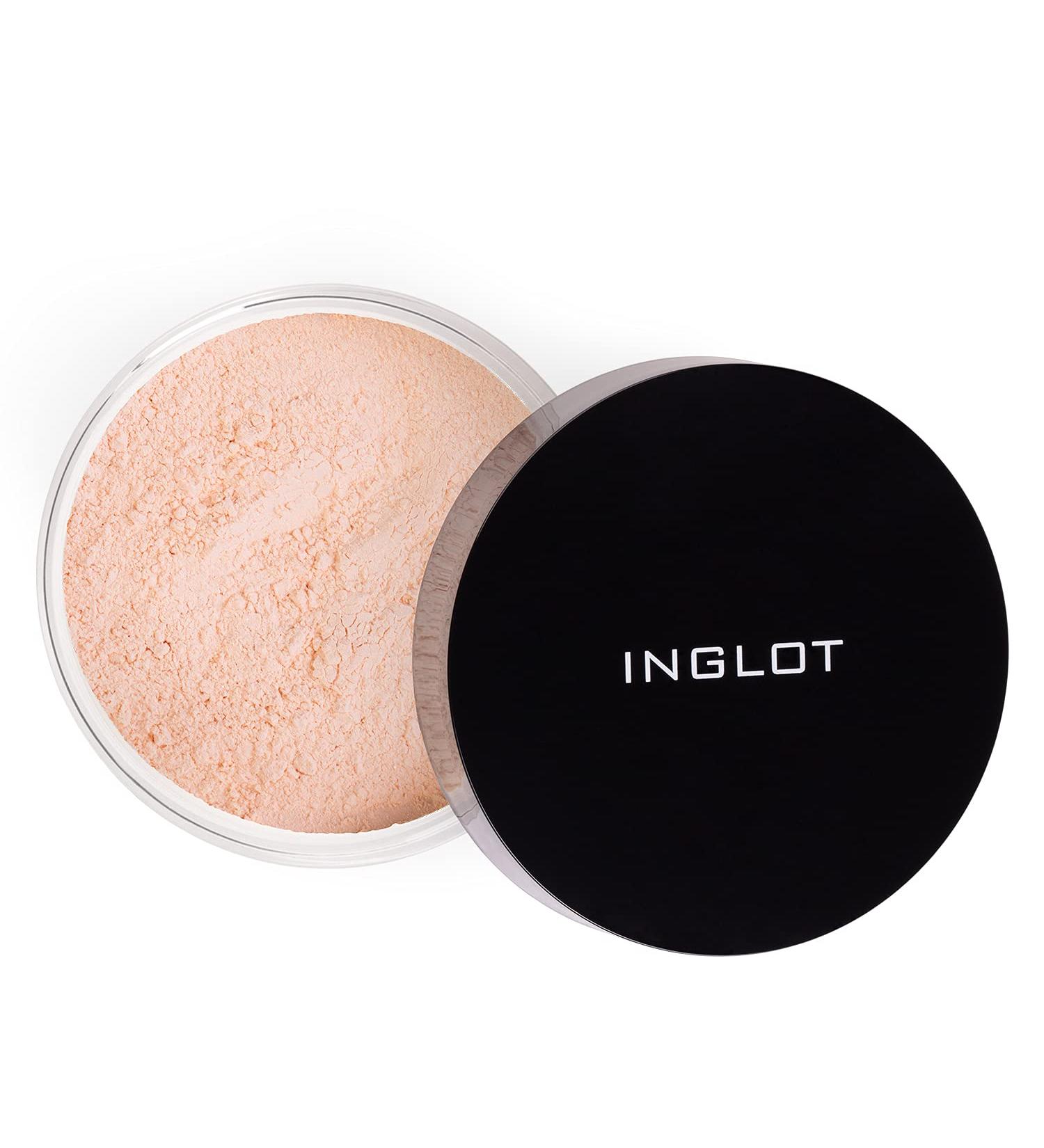 Inglot HD Shimmering Loser Powder NF delicate loose powder with diamond dust ideal for concealing small imperfections ideal for daily application 4.5 g: 42