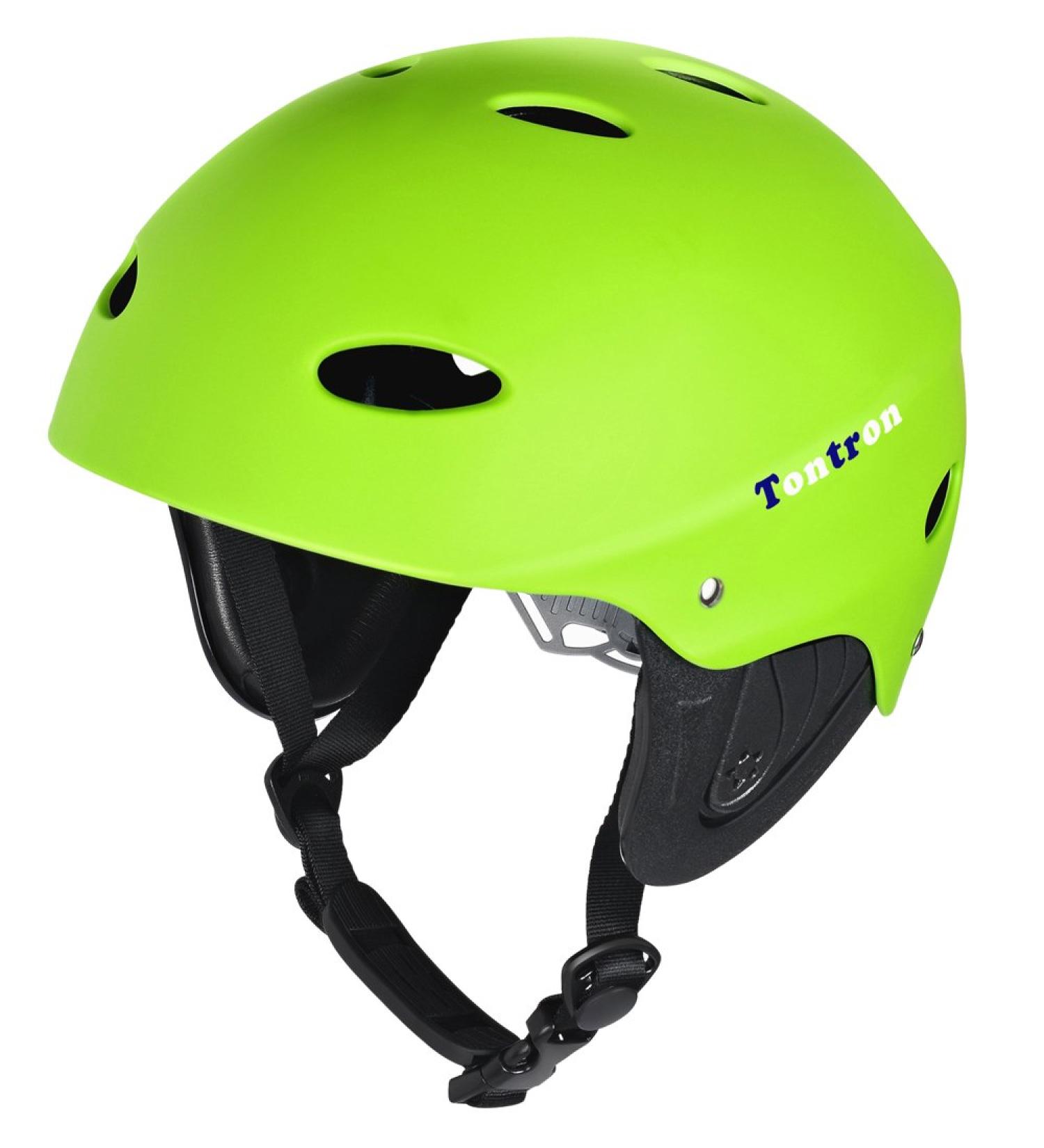 Tontron Adult Kayaking Wakeboarding Waterskiing Helmet - Matte Spring Green, Large - Buy Online on GoSupps.com