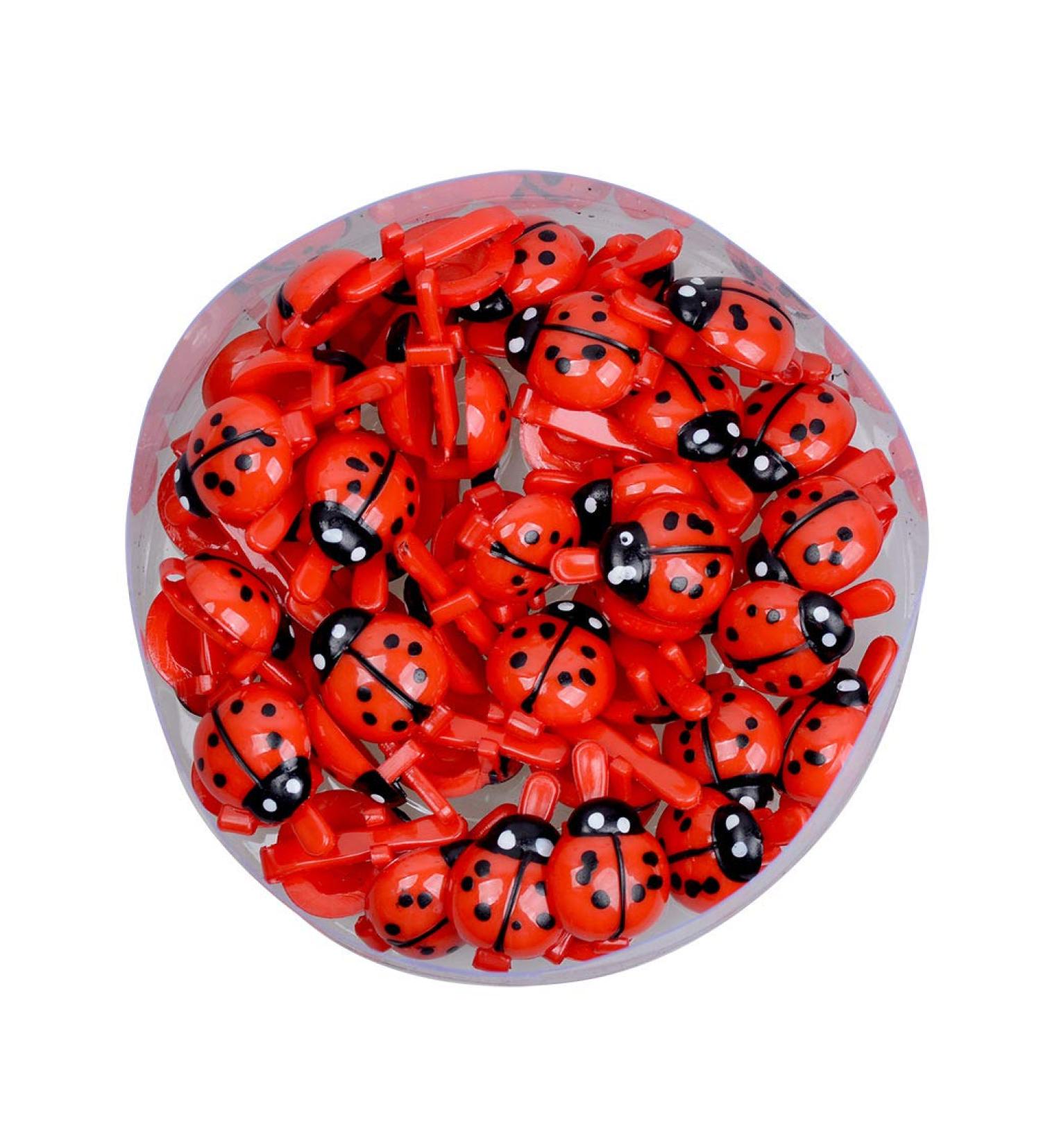 48 PCS Ladybug Hair Pins & Claw Clips Set with Storage Box - Styling Accessories for Girls, Kids, and Women - Buy Online on GoSupps.com