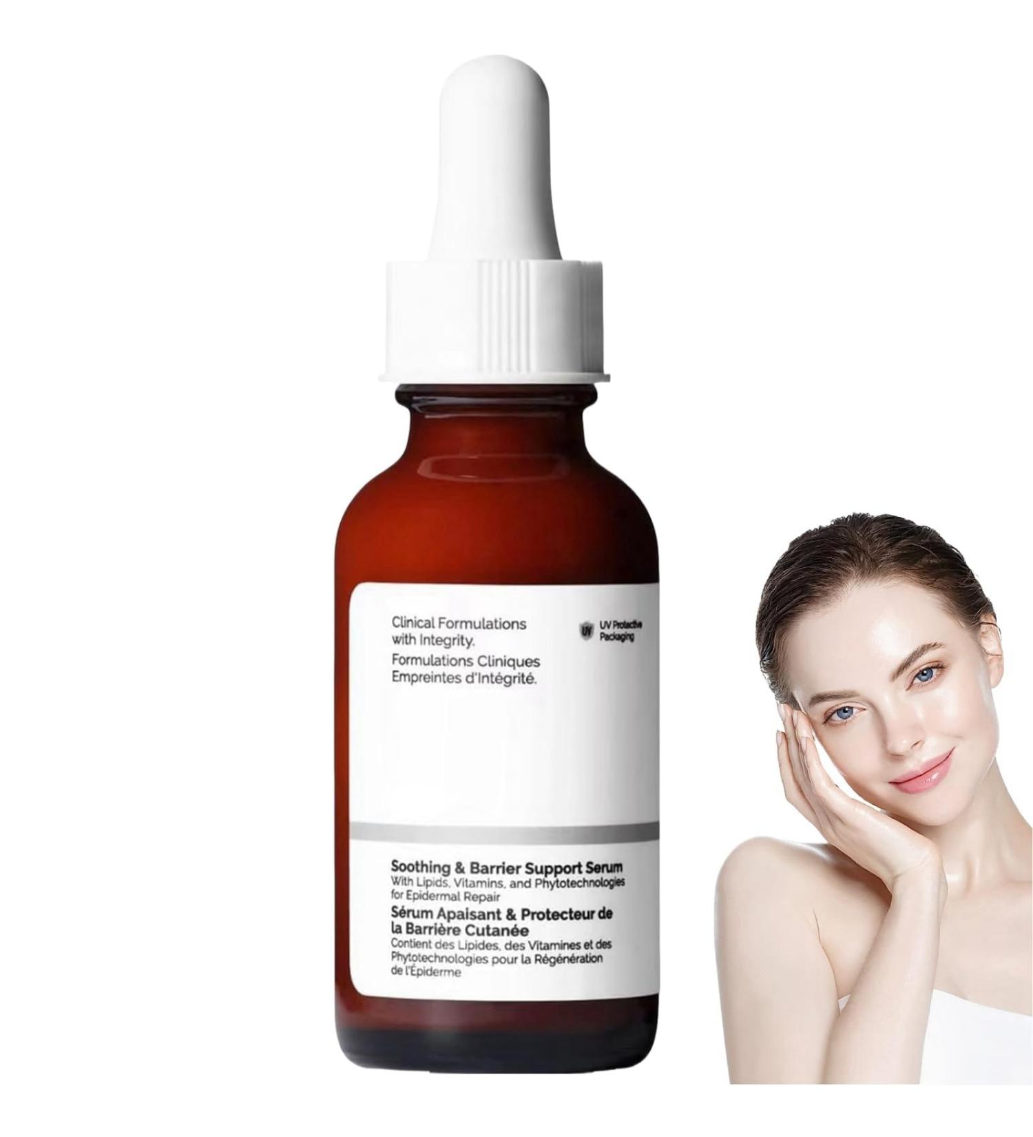 Soothing & Barrier Support Serum Face Serum for Women Face Moisturiser Hydrating&Brightening Serum Skincare Serum Relieves Dry/Tight/Reddened Skin Anti Aging Serum for Face Dark Spot Remover for Face - Buy Online on GoSupps.com