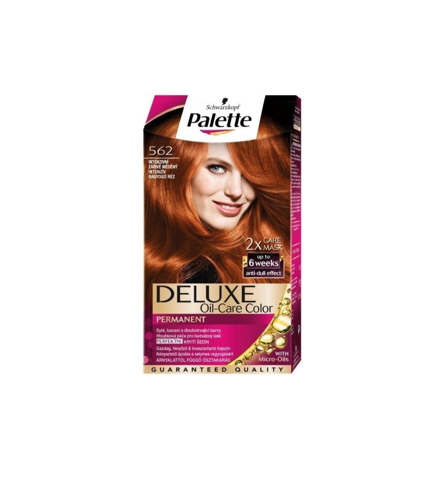 Palette Deluxe 562 Intensive Shiny Copper Permanent Hair Colour