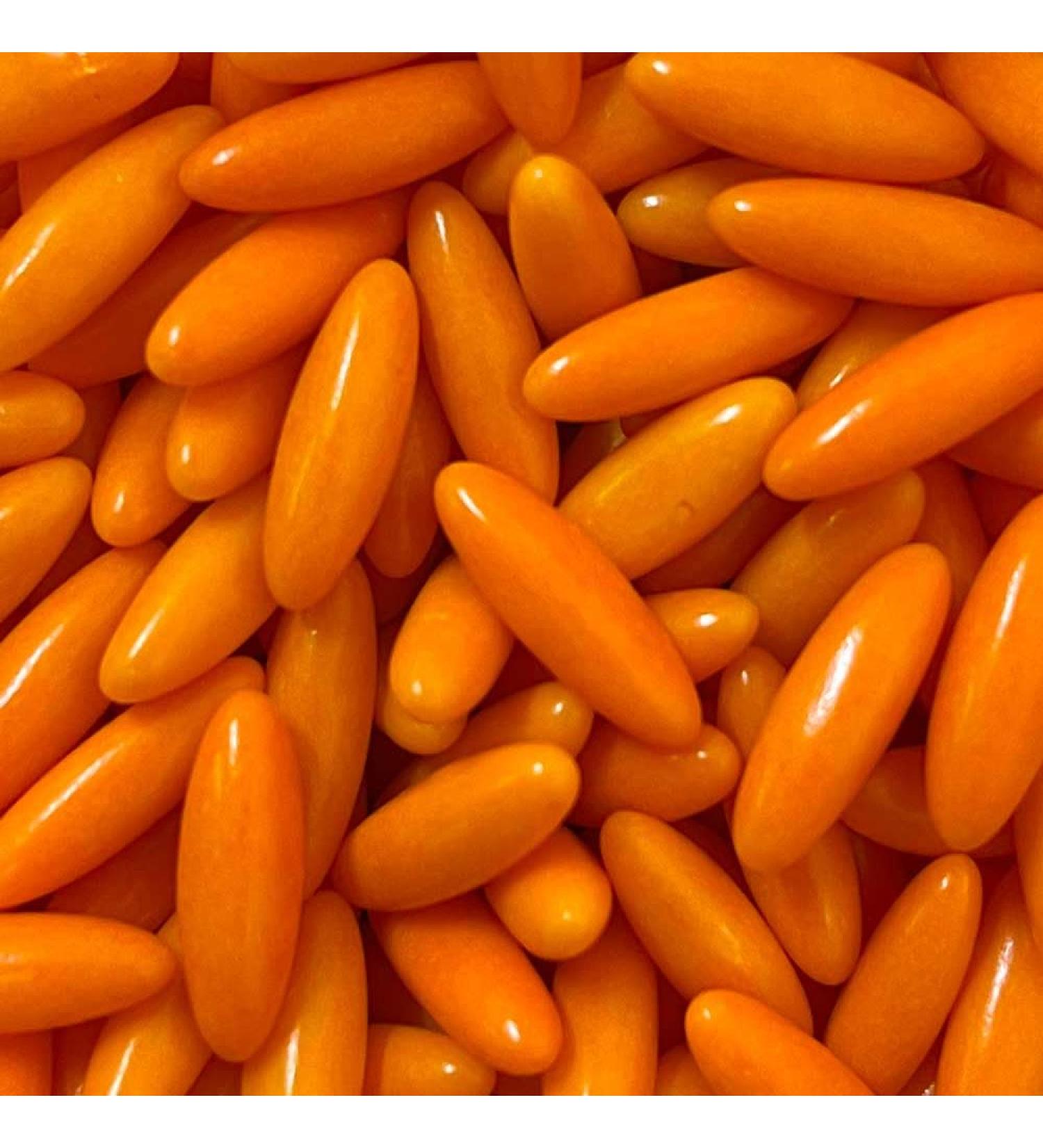 Jumbo Orange Halloween Cake Topper Sprinkles - 25g Edible Polished Decorations for Halloween Themed Cakes - Buy Online on GoSupps.com