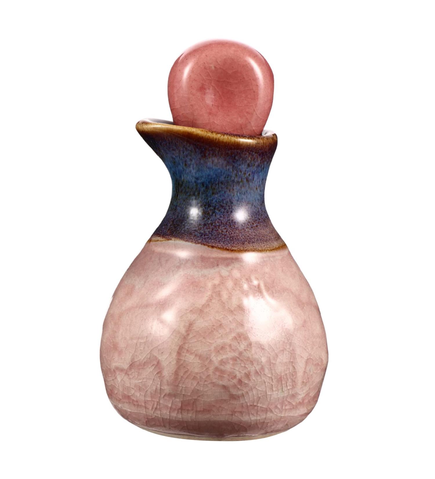 MERRYHAPY 1 Set Aromatherapy Bottle Decor Bottle Essential Oil Dispenser Cruets Dispenser Mini Lotion Mini Condiments Mini Perfume Ceramics Essential Oil Bottle Pink Scent Bottle 9.5X5.5cm Pink - Buy Online on GoSupps.com