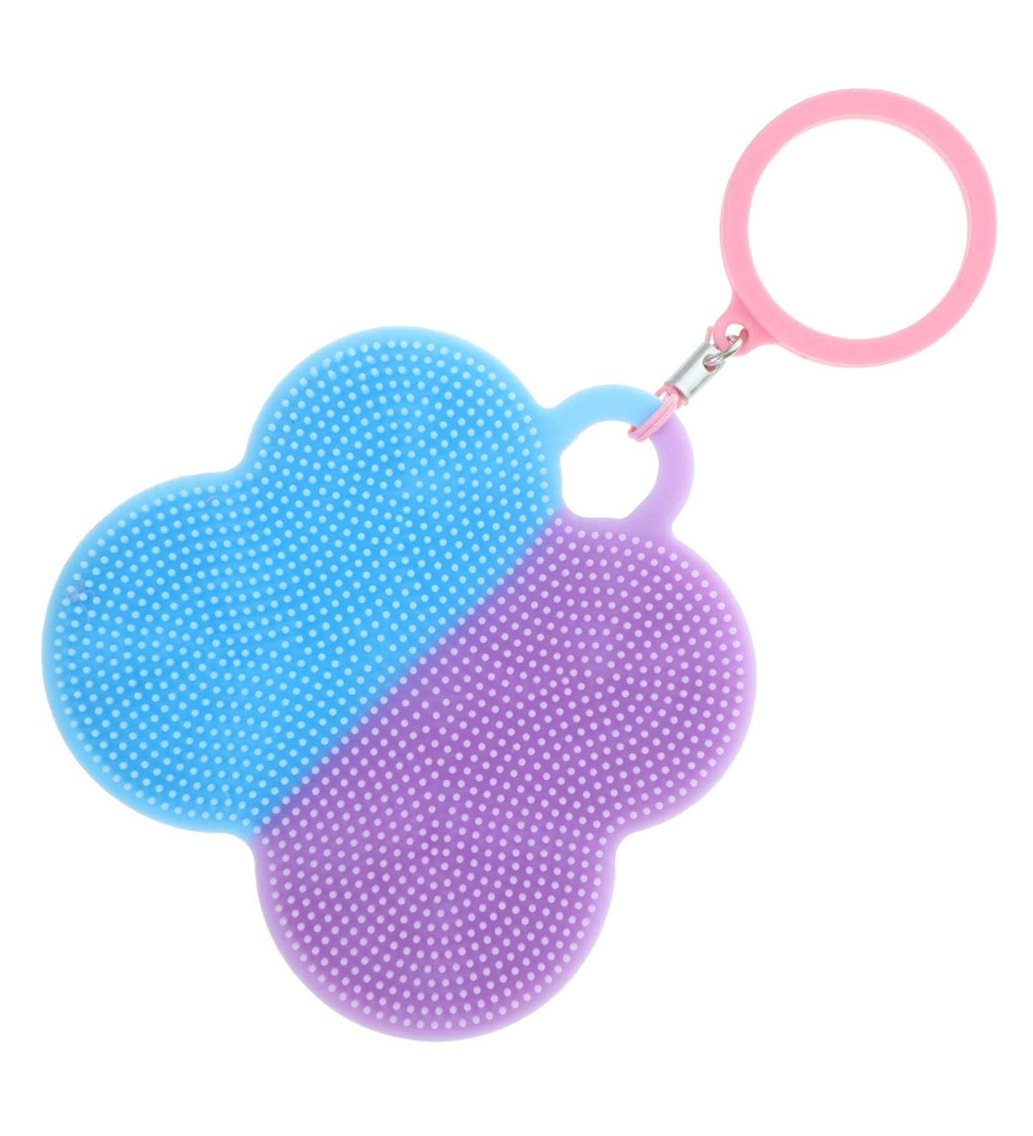 Healeved Face Scrubber Face Exfoliator Face Brush Face Silicone Scrubber Facial Exfoliator Facial Wash Brush Silicone Facial Scrubber Face Wash Brush Silicone Bath Brush Clean Silica Gel 7x7cm As Shown 1 - Buy Online on GoSupps.com