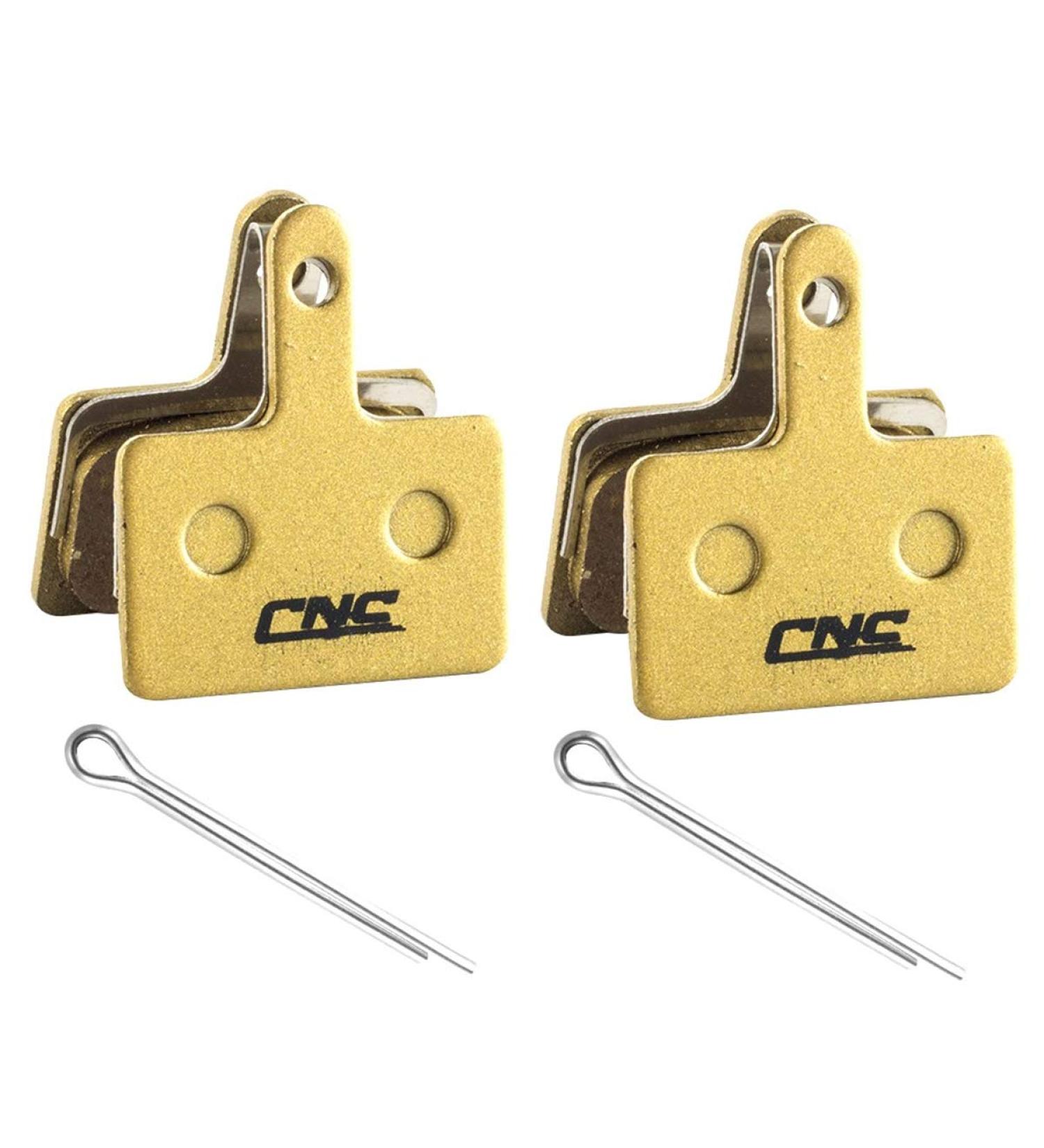2 Pairs EASTERN POWER Bicycle Disc Brake Pads for Shimano B01S Deore - Resin/Semi-Metallic/Metal Copper - Buy Online on GoSupps.com