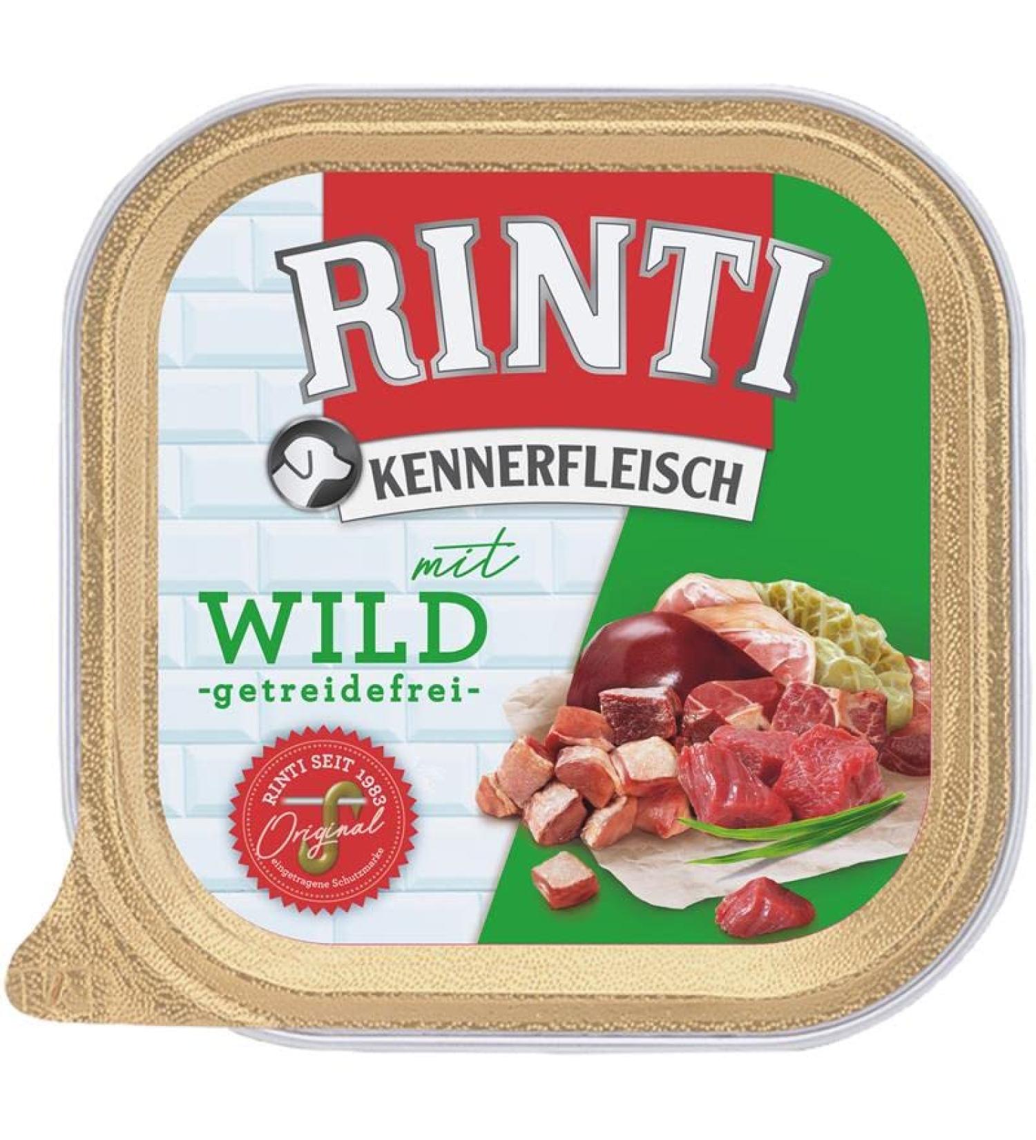 RINTI Connoisseur Meat Bowl | Wild | 9X 300g