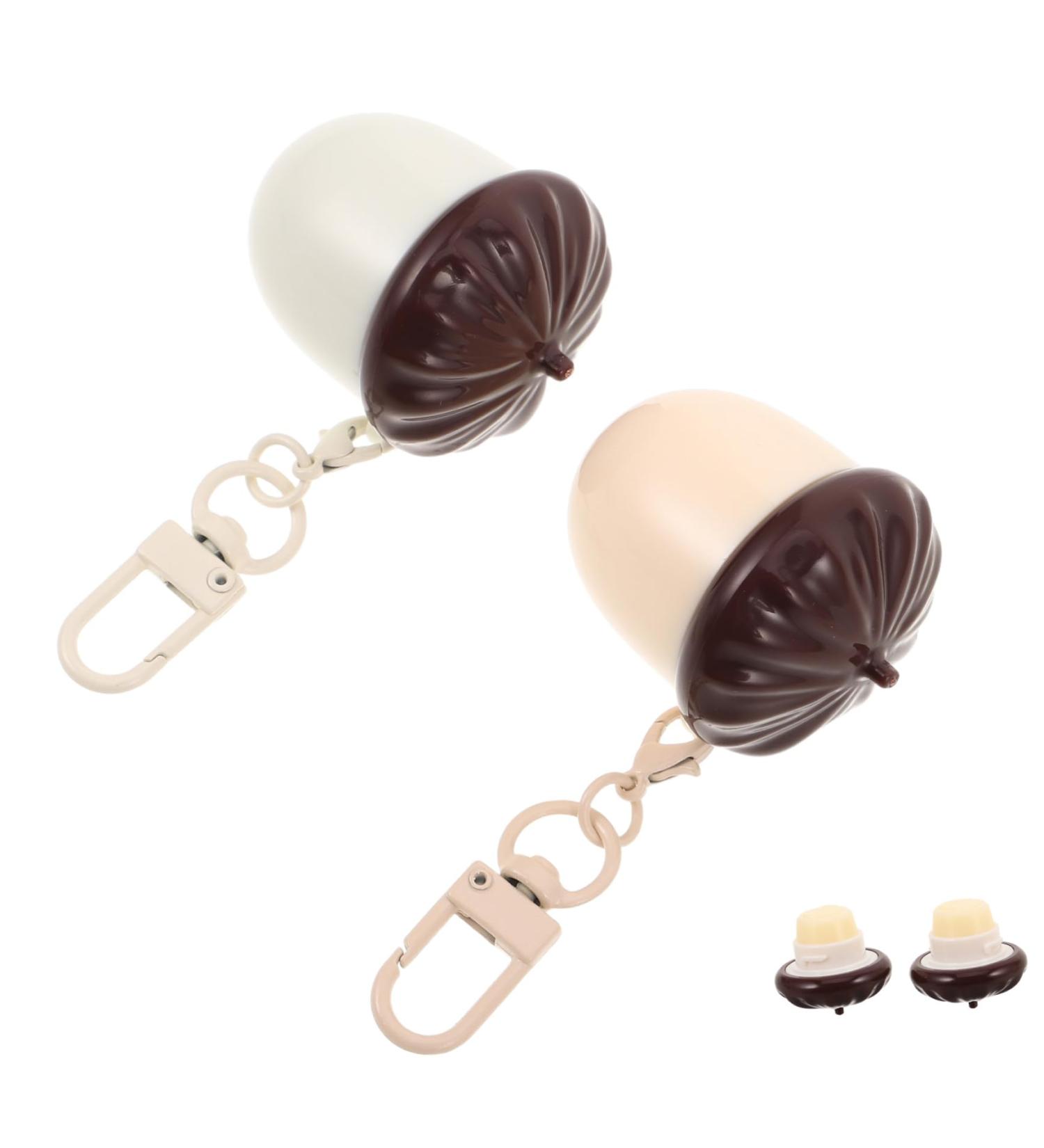  Mikikit Mikikit 2 Pieces Children's Lip Balm Moisturizing Chestnut Lip Balm for Sensitive Skin Oily With Refreshing Apple Suitable for School Daily Use - Buy Online on GoSupps.com