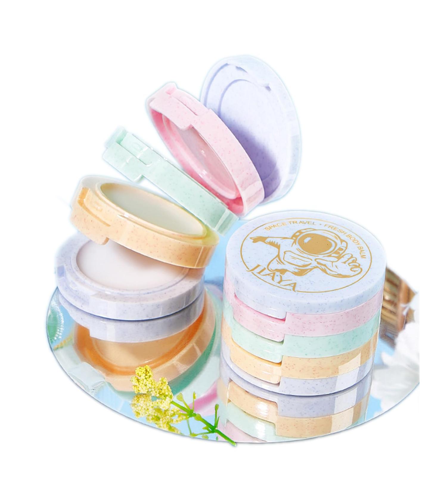4-in-1 Solid Balm Sets Solid Perfume Portable Pocket Balm Perfume Perfect for Travel Use Natural Fragrance Perfume for Men and Women - Buy Online on GoSupps.com