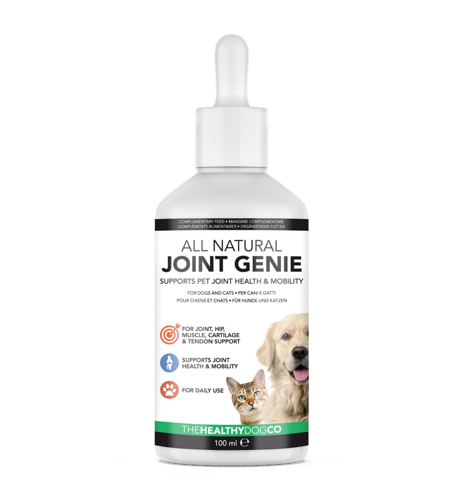The Healthy Dog Co Joint Supplements for Dogs with Turmeric - 100ml - Buy Online on GoSupps.com