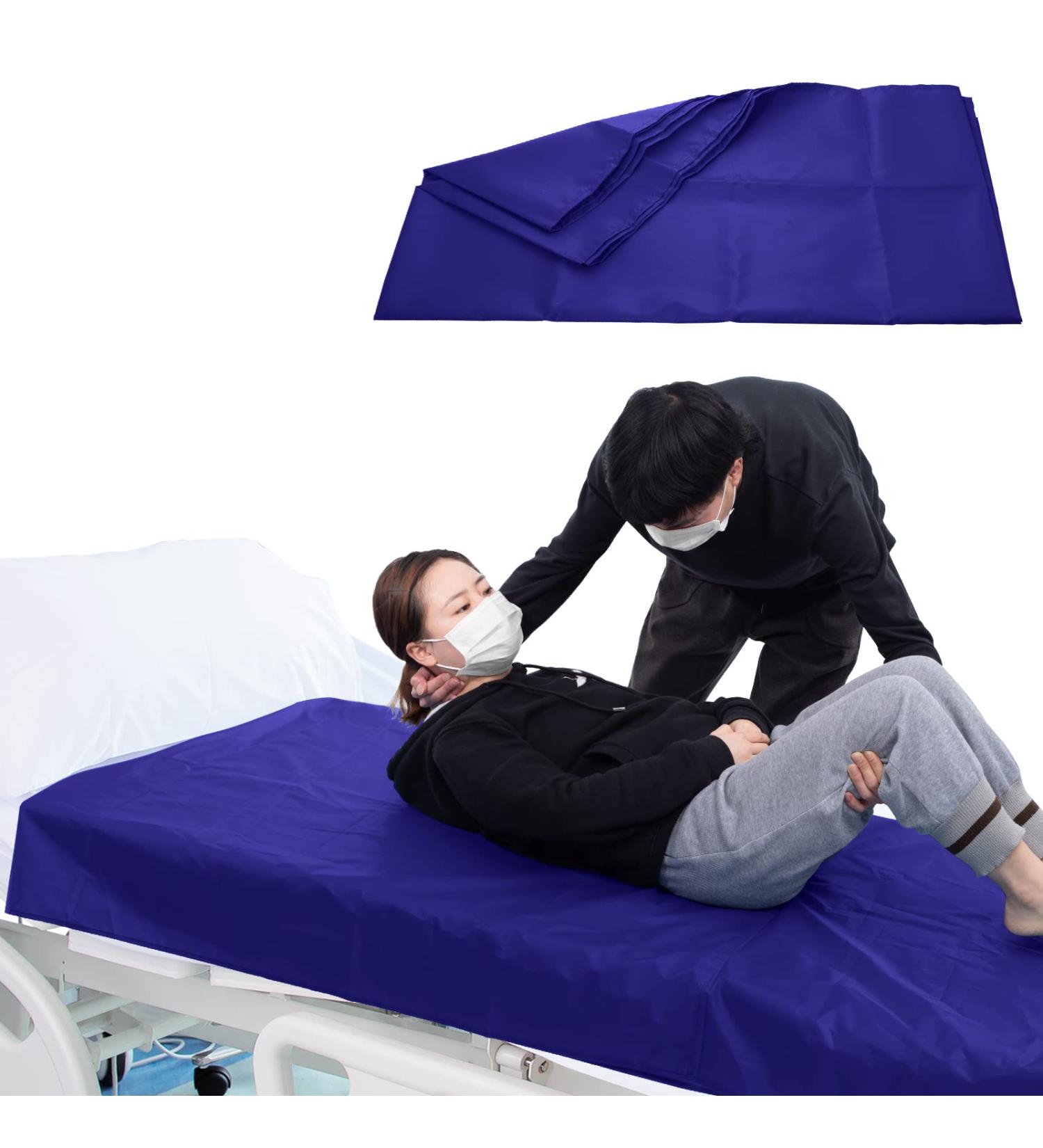 Lotchen Gleitlaken Pipe Slide Planes for Patient Transfer - Dark Blue Sliding Sheet for Elderly Support (100x200cm) - Buy Online on GoSupps.com