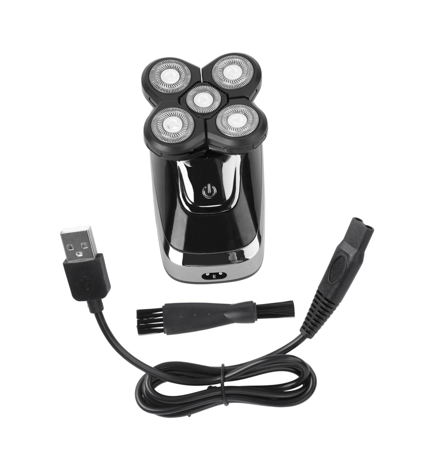 Veemoon 5 Floating Head Hair Trimmer - USB Electric Razor & Beard Grooming Kit for Men | Facial Shaver & Trimmer Set - Buy Online on GoSupps.com