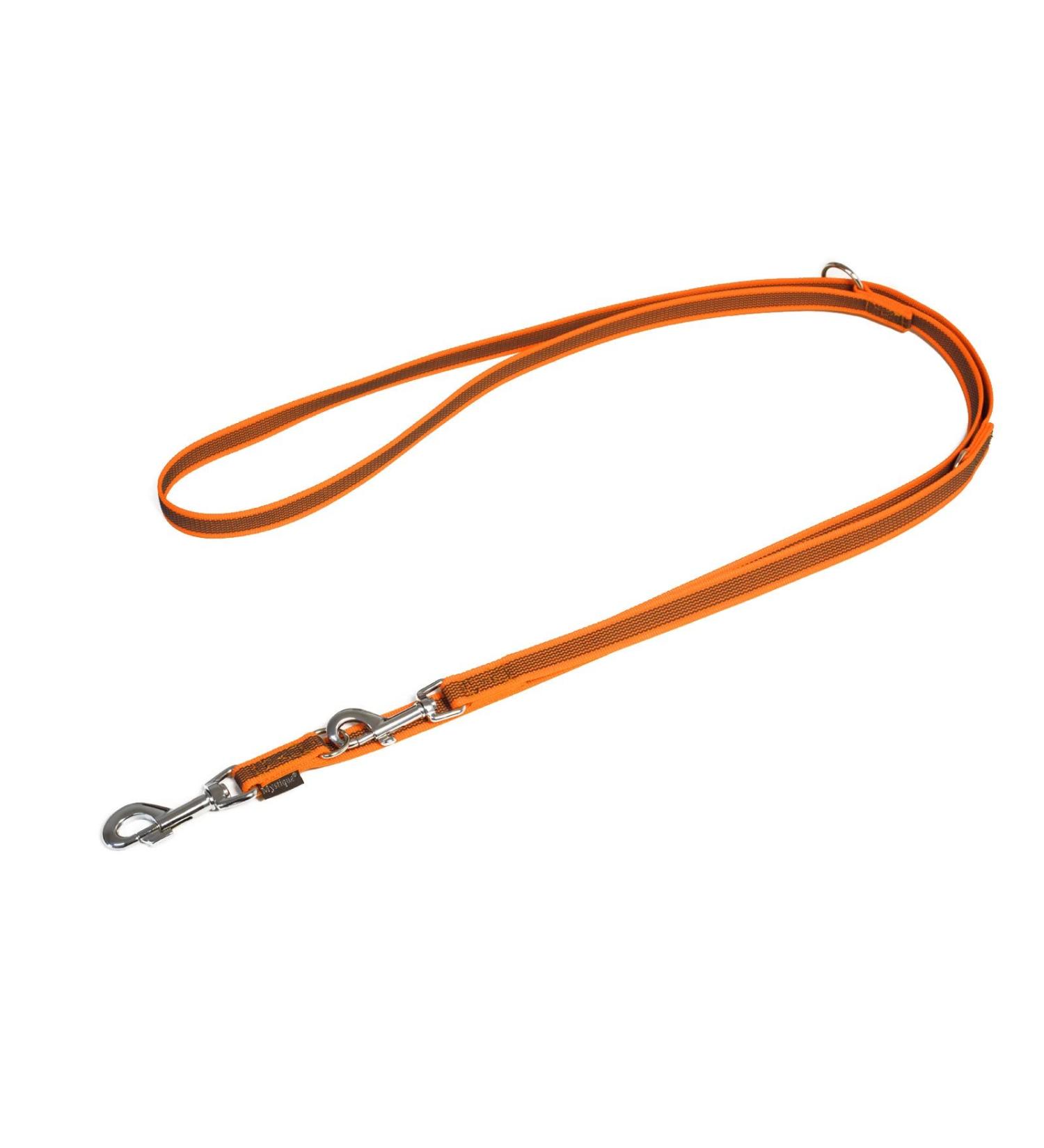 Mystique Rubberized shoulder leash 20mm standard carabiner neon orange 2m 2m neon orange