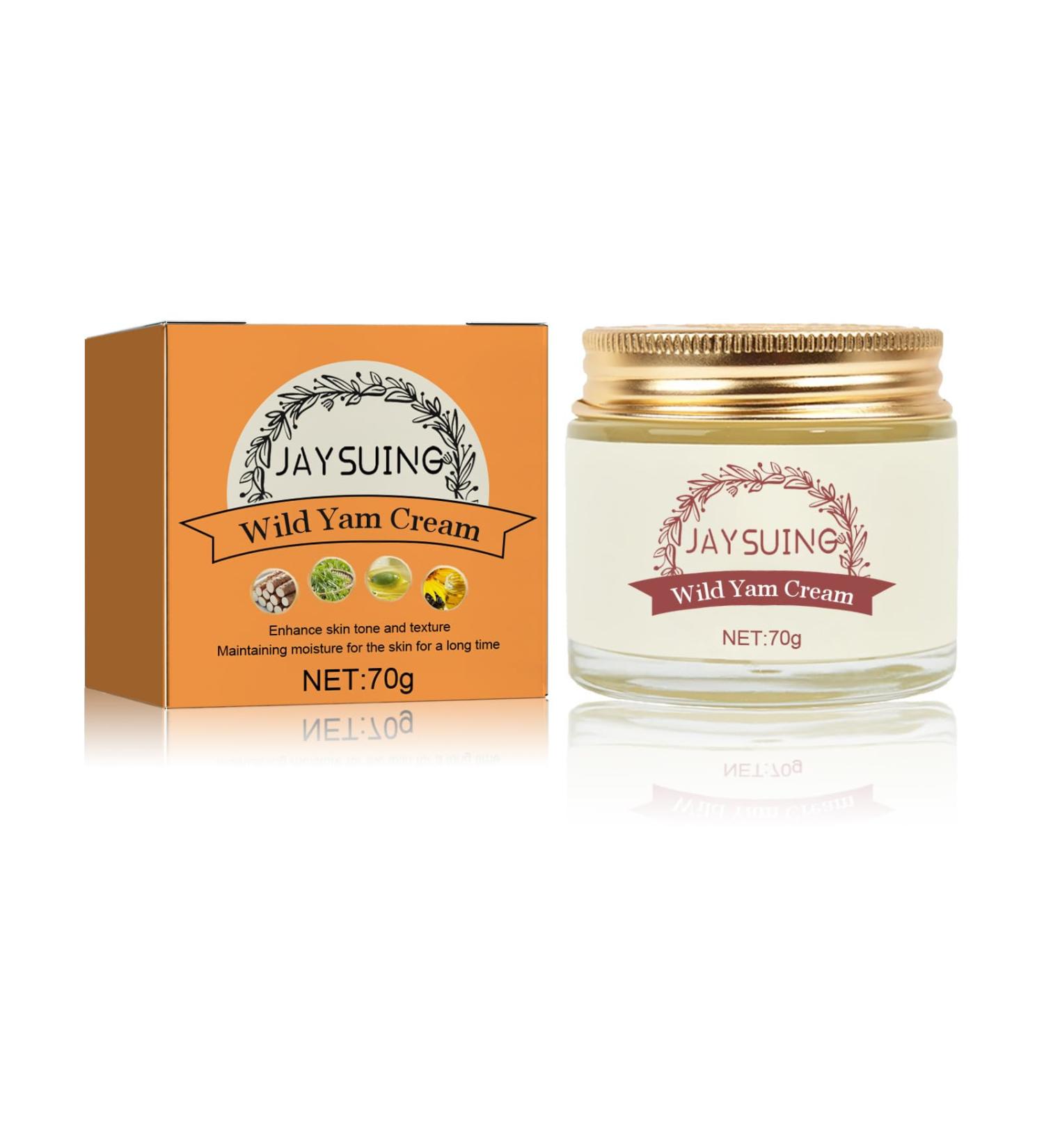 Organic Wild Yam Cream for Women | Hormone Balance & Skin Care | Annas Wild Yam Root Cream - Buy Online on GoSupps.com