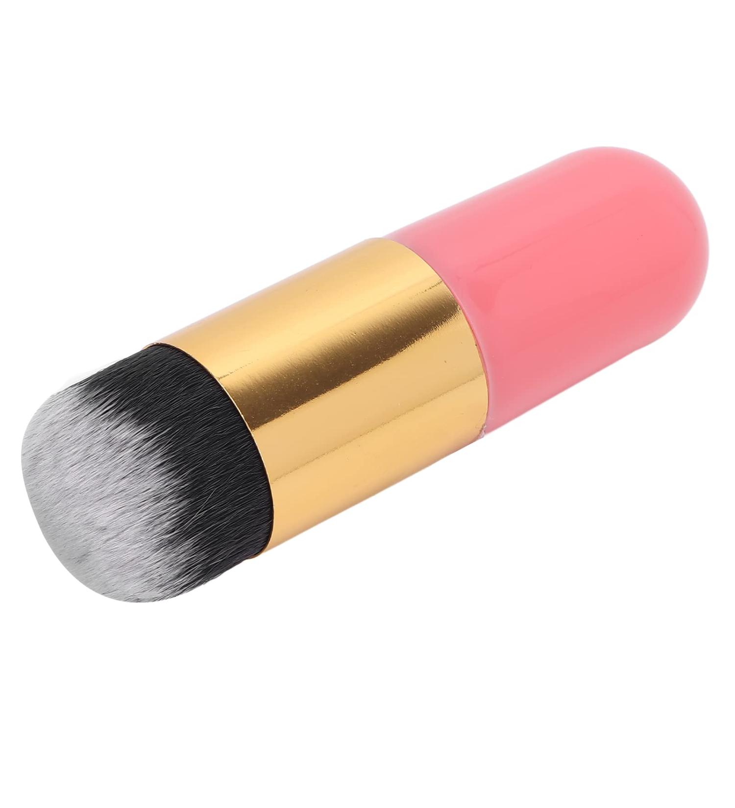 Verdant Touch Powder Brush Foundation Makeup Brush Professional Cosmetic Liquid Blending Blush Powder Brush Portable Face Makeup BrushPink Gold - Buy Online on GoSupps.com