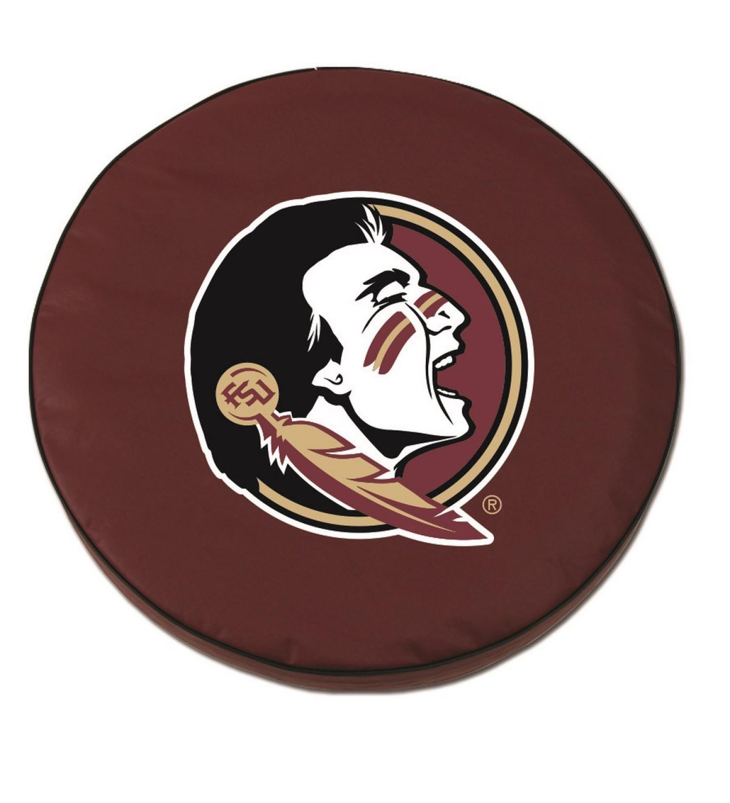 Florida State Seminoles Tire Cover with Mascot Burgundy J - Buy Online on GoSupps.com