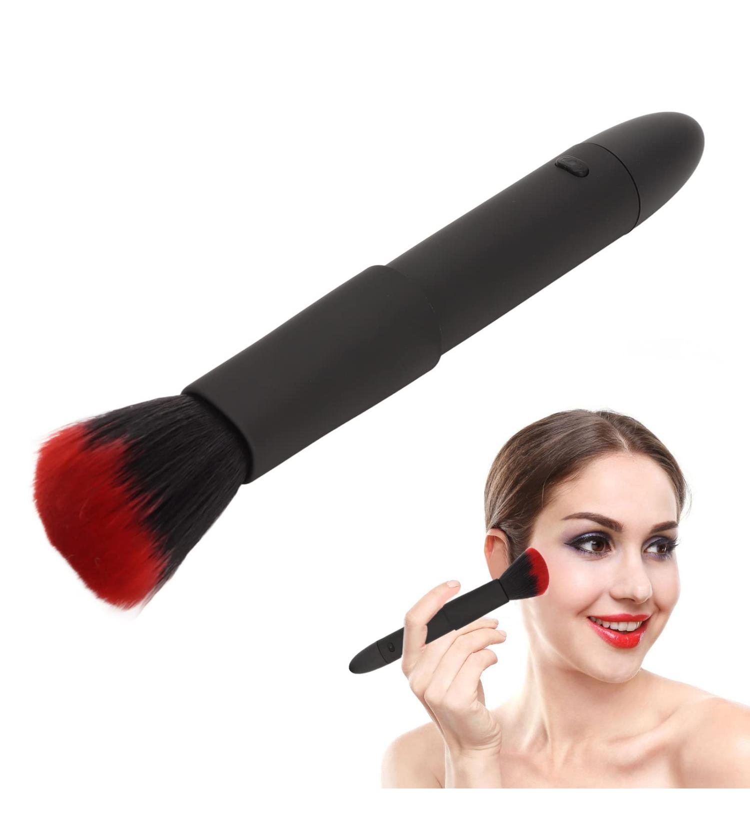 Buy Rechargeable Electric Makeup Brush - Multifunctional 10 Adjustable Gears Waterproof & Skin-Friendly for Home Salon - Buy Online on GoSupps.com