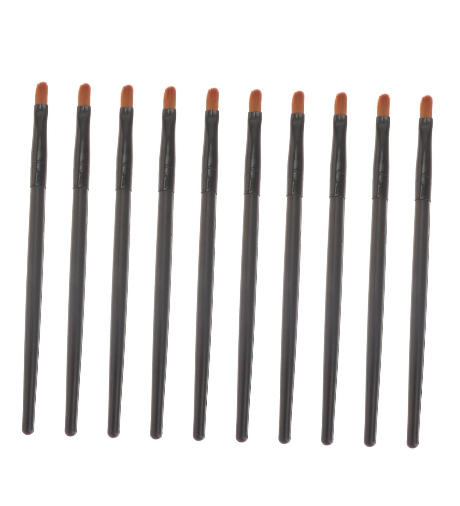 Healeved 30 Pcs Nose Shadow Brush Makeup Concealer Brush Eye Makeup Applicator Artificial Fiber Black - Buy Online on GoSupps.com