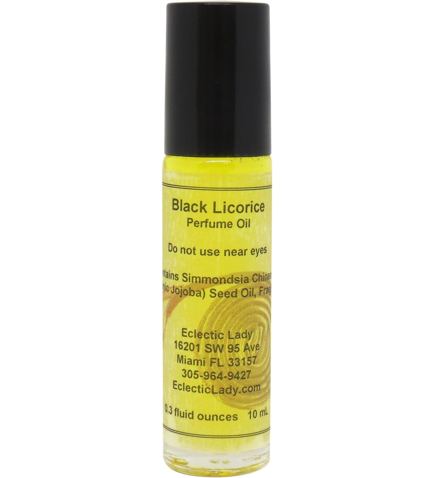 Eclectic Lady Black Licorice Perfume Oil 0.3 Oz Portable Roll-On Fragrance with Long-Lasting Scent Delightful Essential Oils and Jojoba Oil For Daily Use 0.3 Fl Oz (Pack of 1) - Buy Online on GoSupps.com